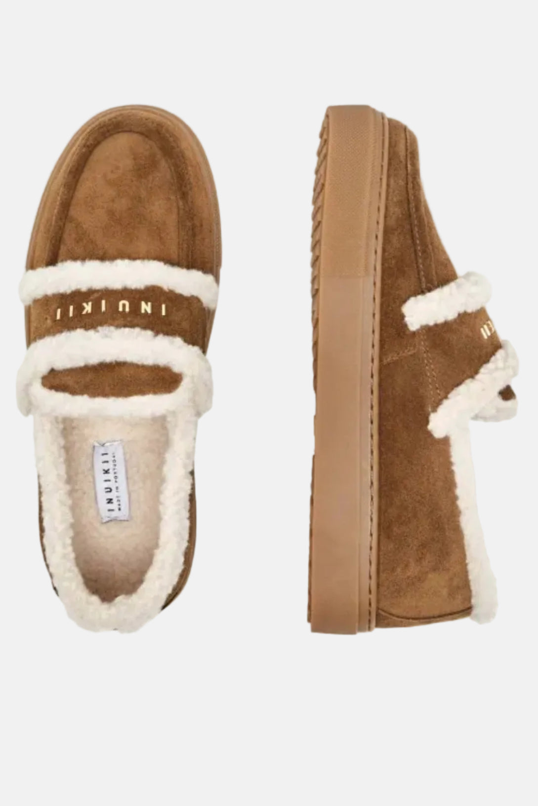 INUIKII Shearling Loafer, Marron, Chaussures