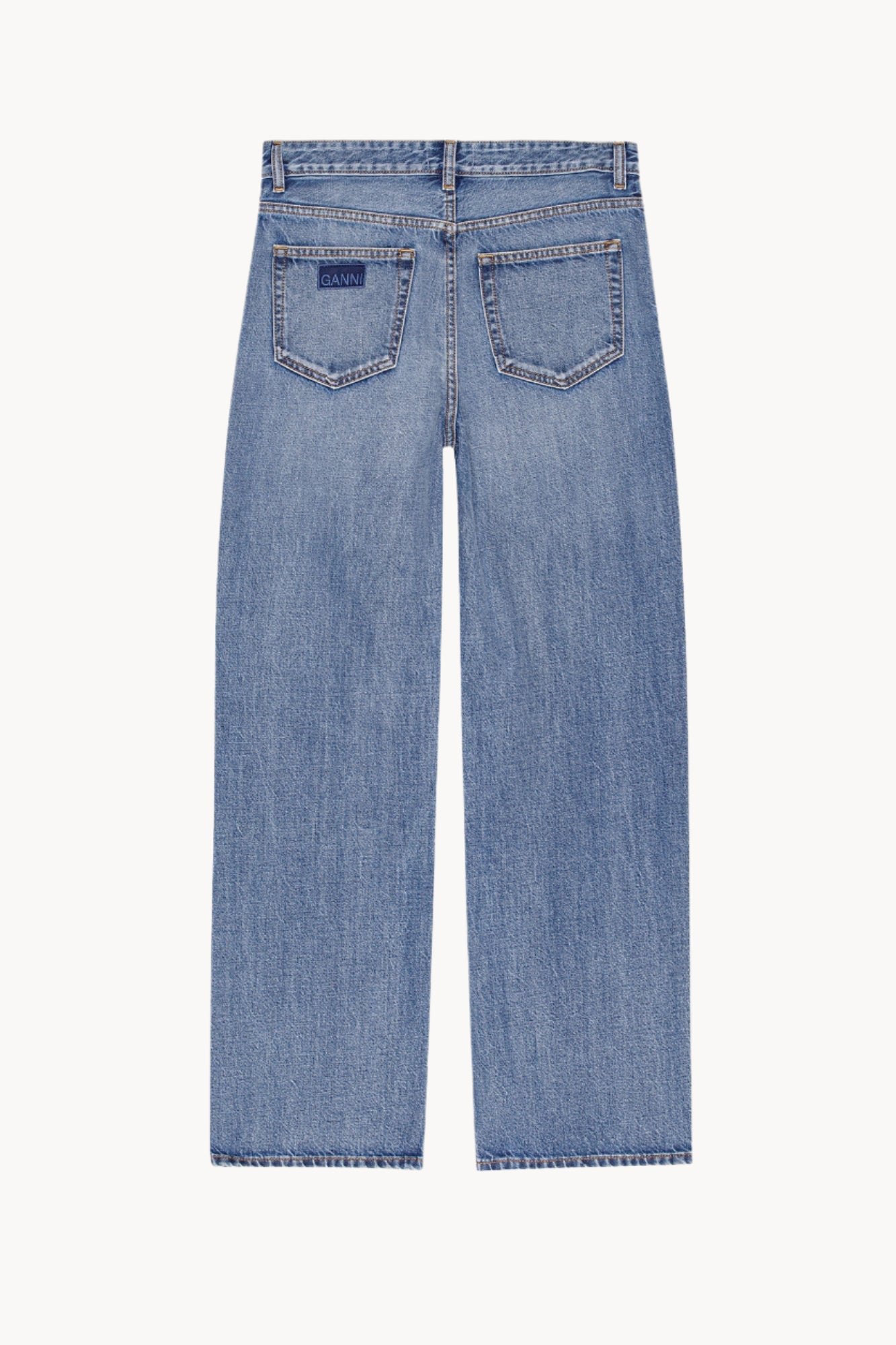 GANNI Rigid, Mid Blue Vintage, Jeans
