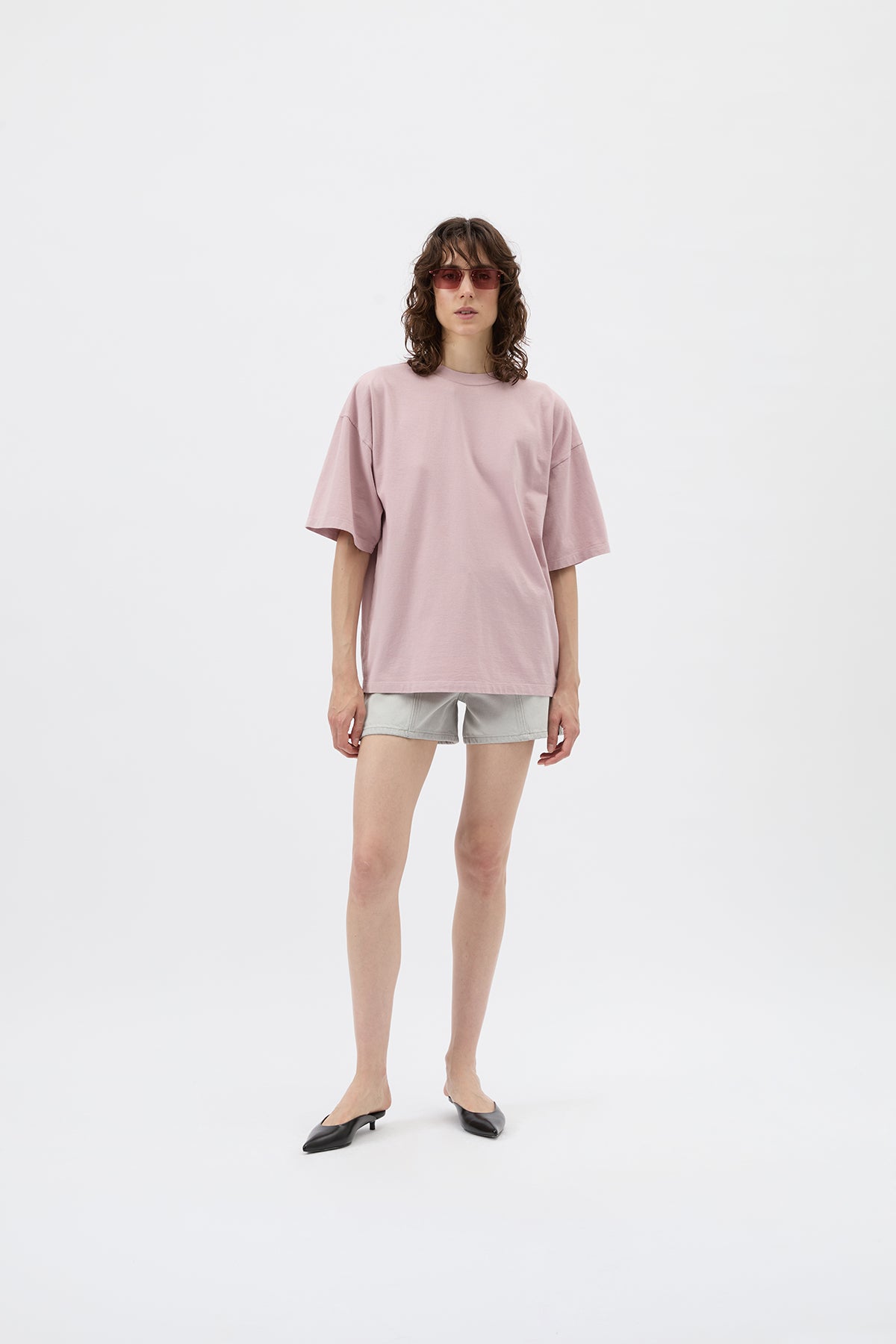 Halfboy Over, Pale Mauve, T-Shirt