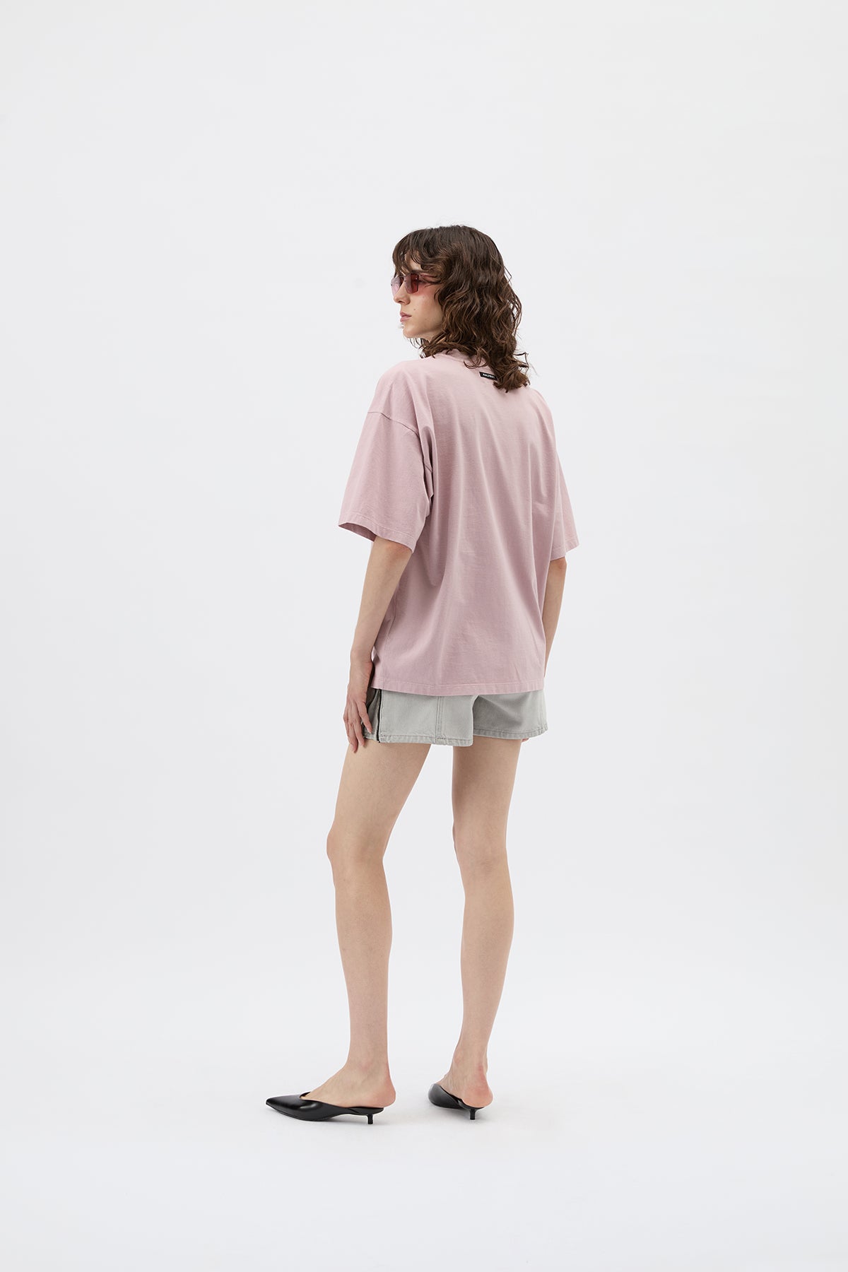 Halfboy Over, Pale Mauve, T-Shirt