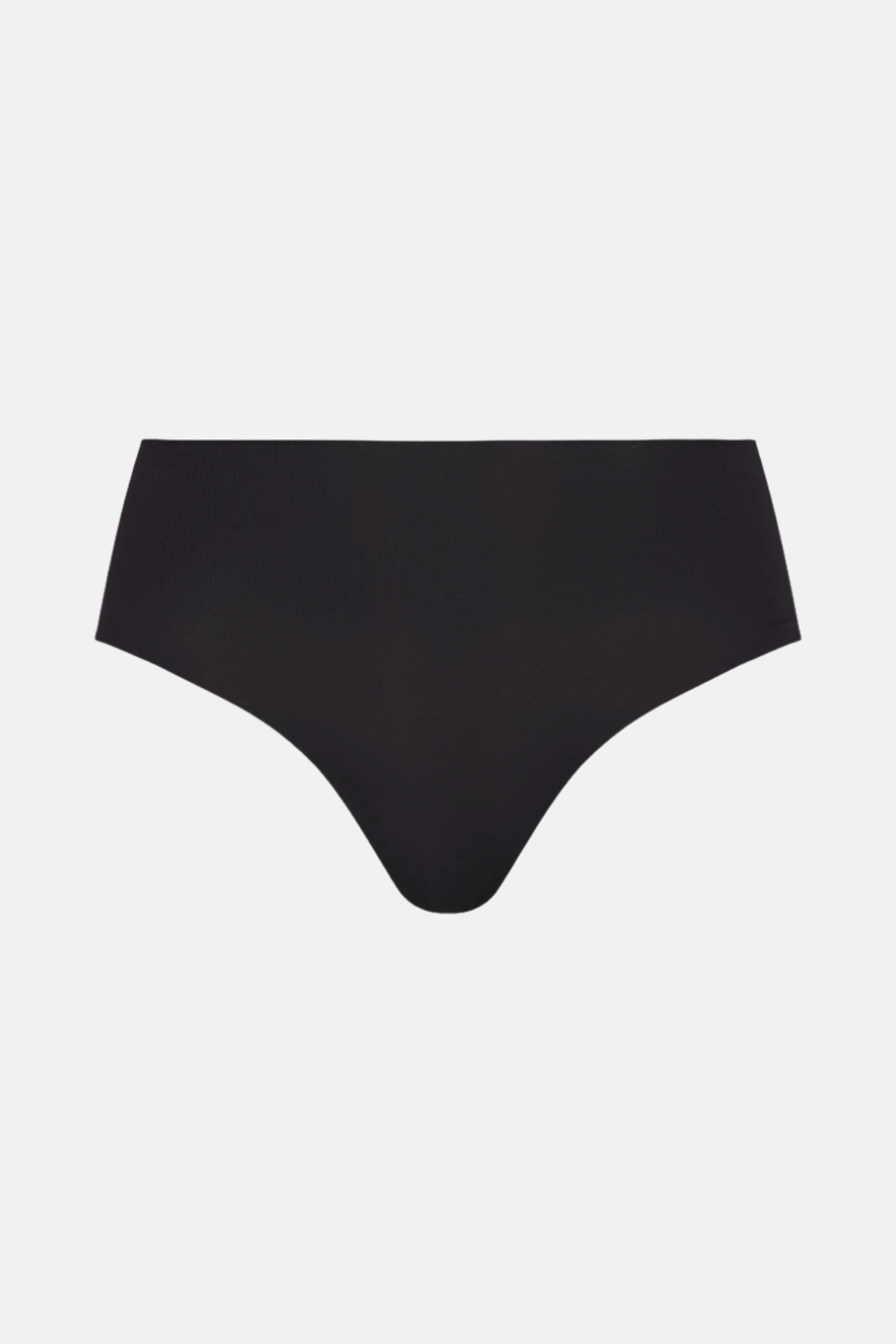 Éterne High Rise, Black, Thong