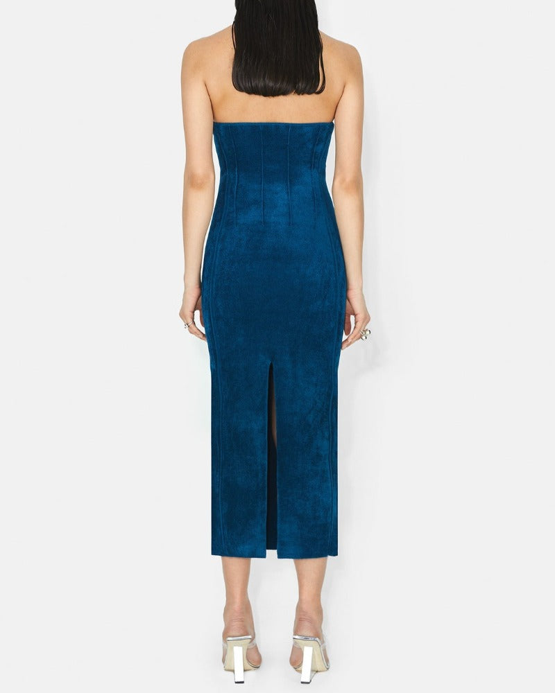 Titan Velvet, Blau, Kleid