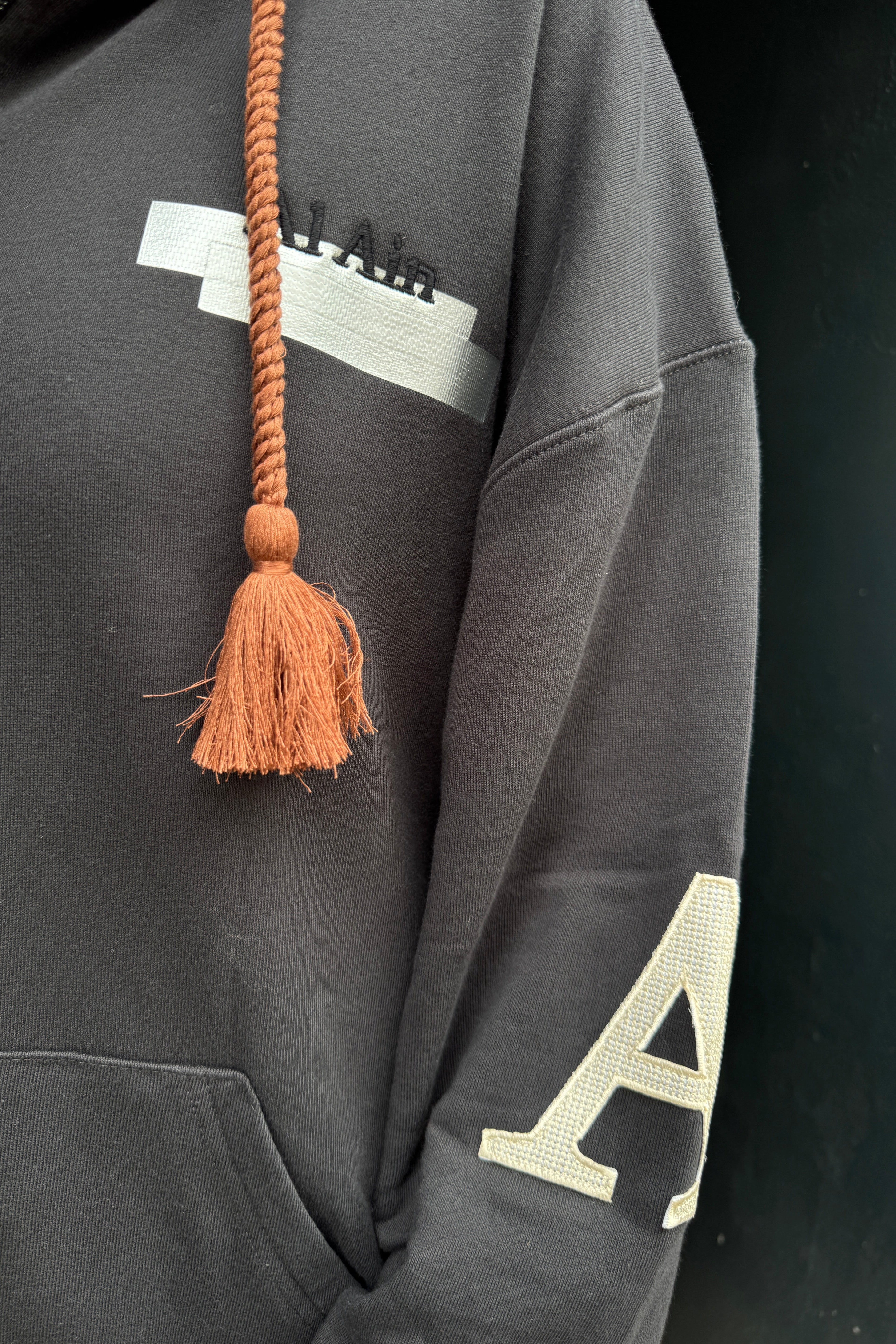 Al Ain AHZX, Black, Zip Hoodie