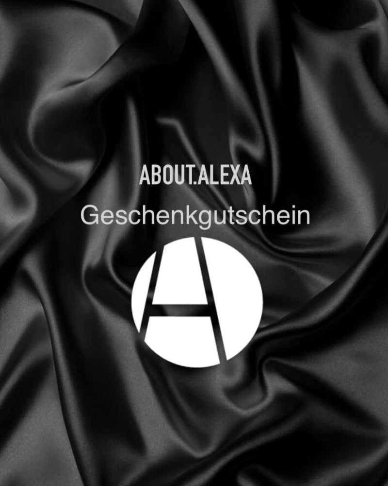 ABOUT.ALEXA Geschenkgutschein ABOUT.ALEXA