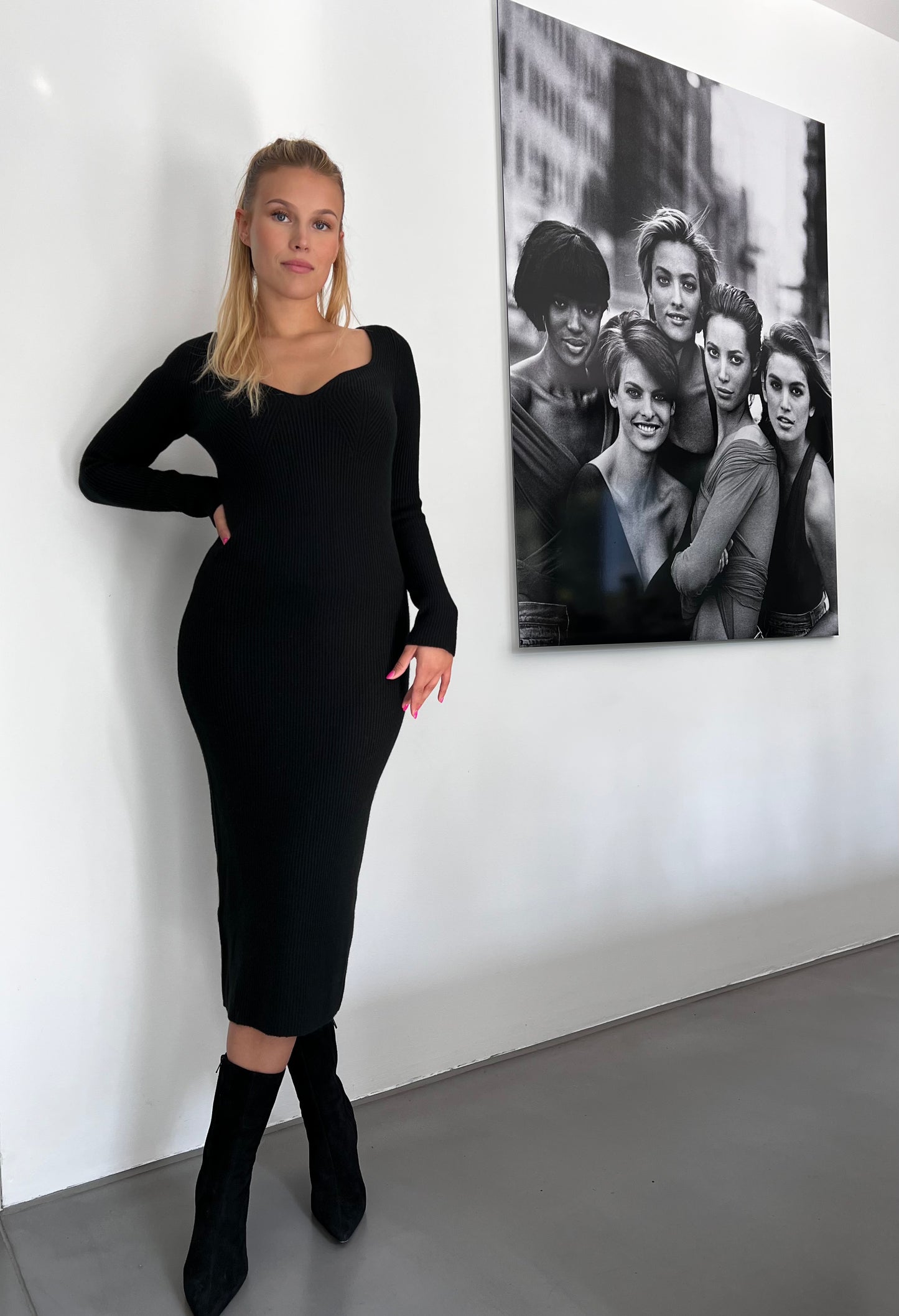 Aubree, Black, Kleid