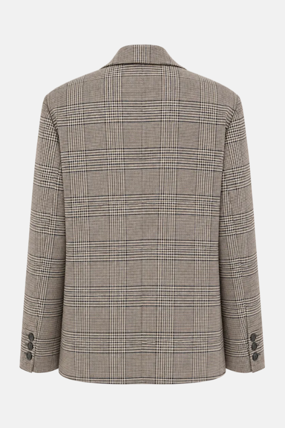 IRO Kelio Mixed Brown Check Blazer in Braun – Ansicht 2