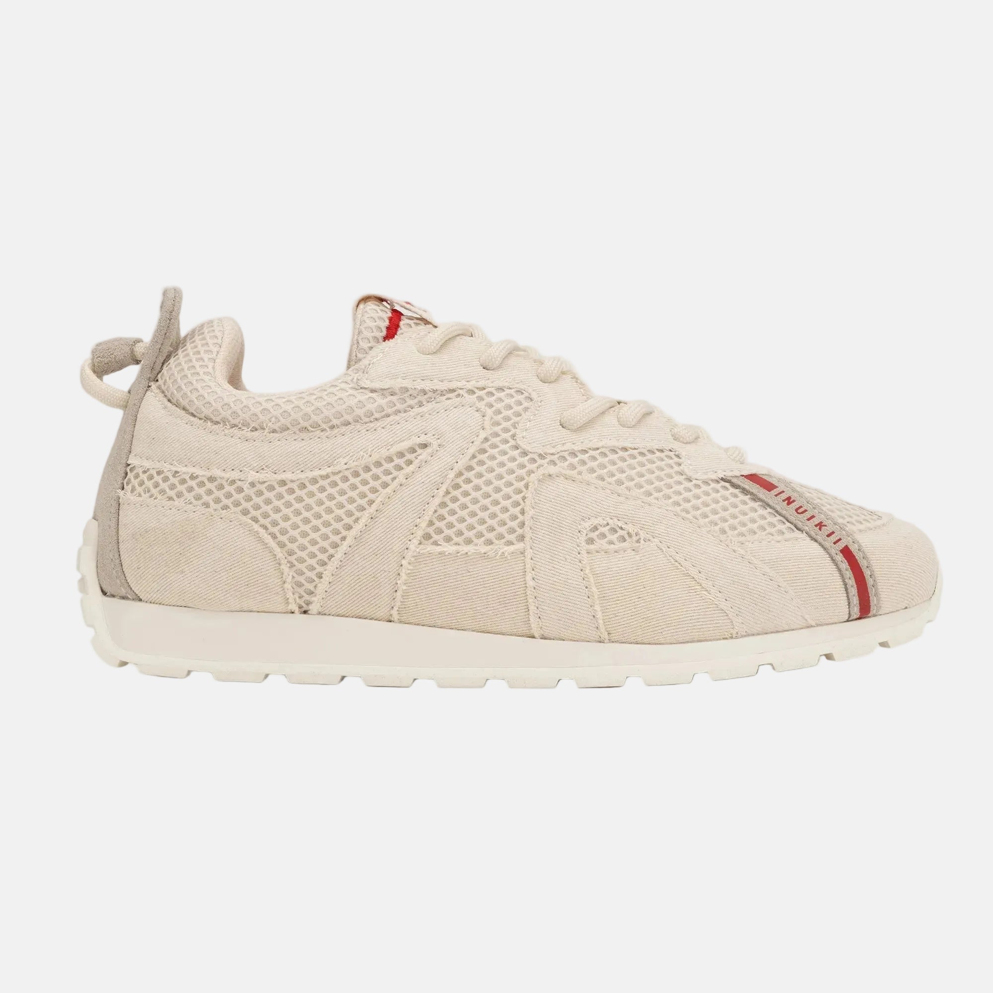 INUIKII Maribella Canvas, Cream, Sneaker