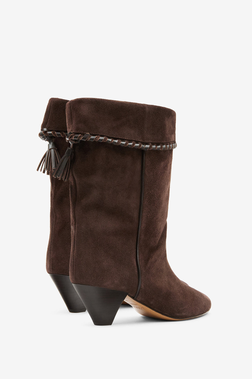 Isabel Marant Dalby Chocolate Boots Rückansicht — ABOUT.ALEXA Dortmund