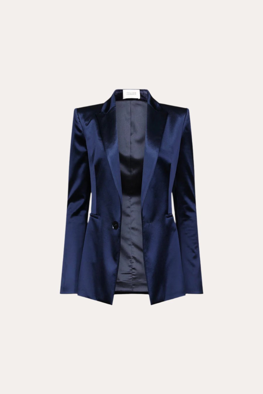 Galvan London Sculpted Jacket, Blue Moon, Blazer