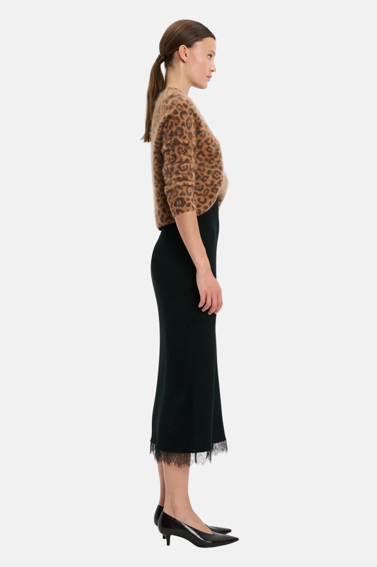 Arch4 Blackwood Cardigan in Leopard, Ansicht 3