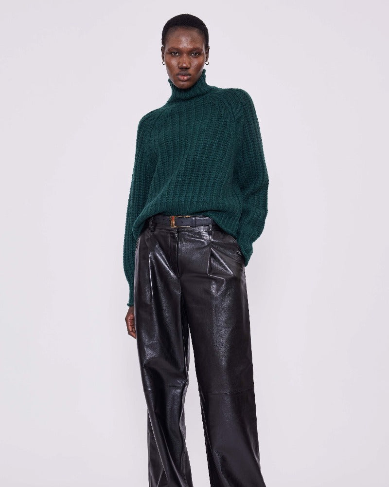 Ellis, Spruce Green, Rollkragenpullover