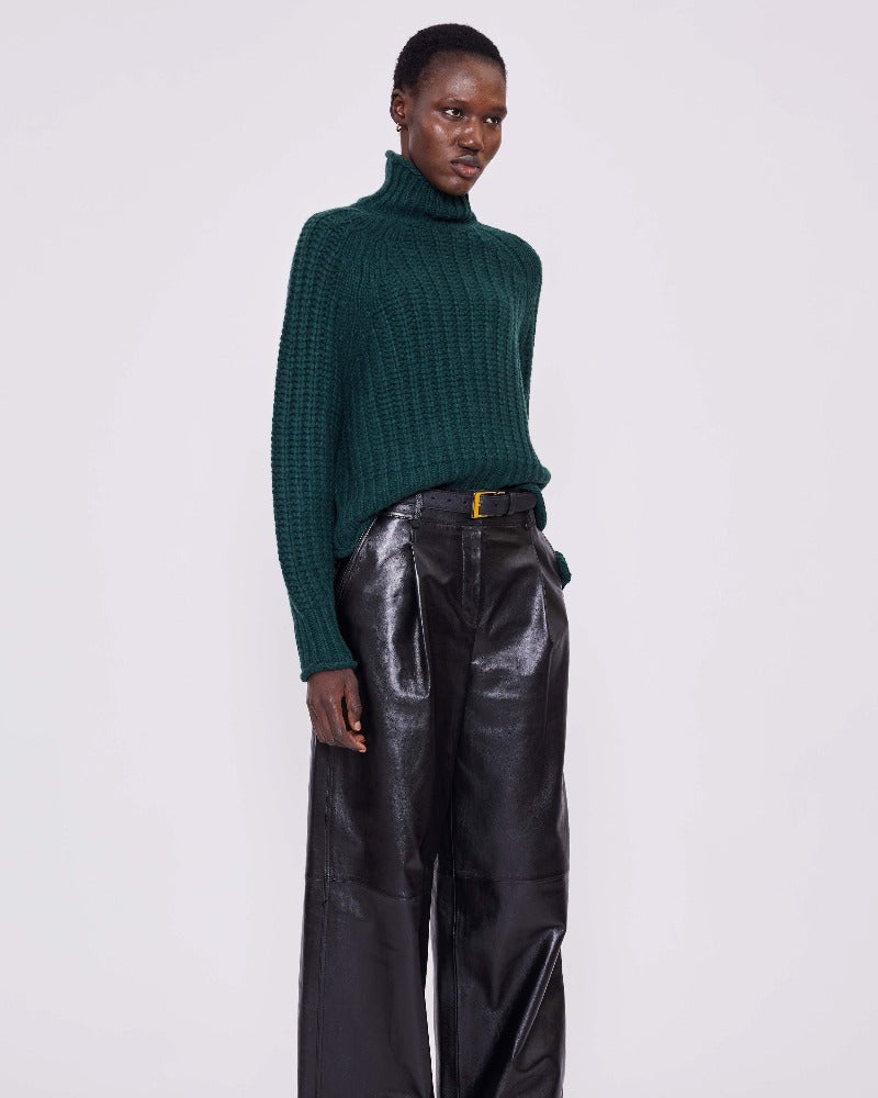 Ellis, Spruce Green, Rollkragenpullover