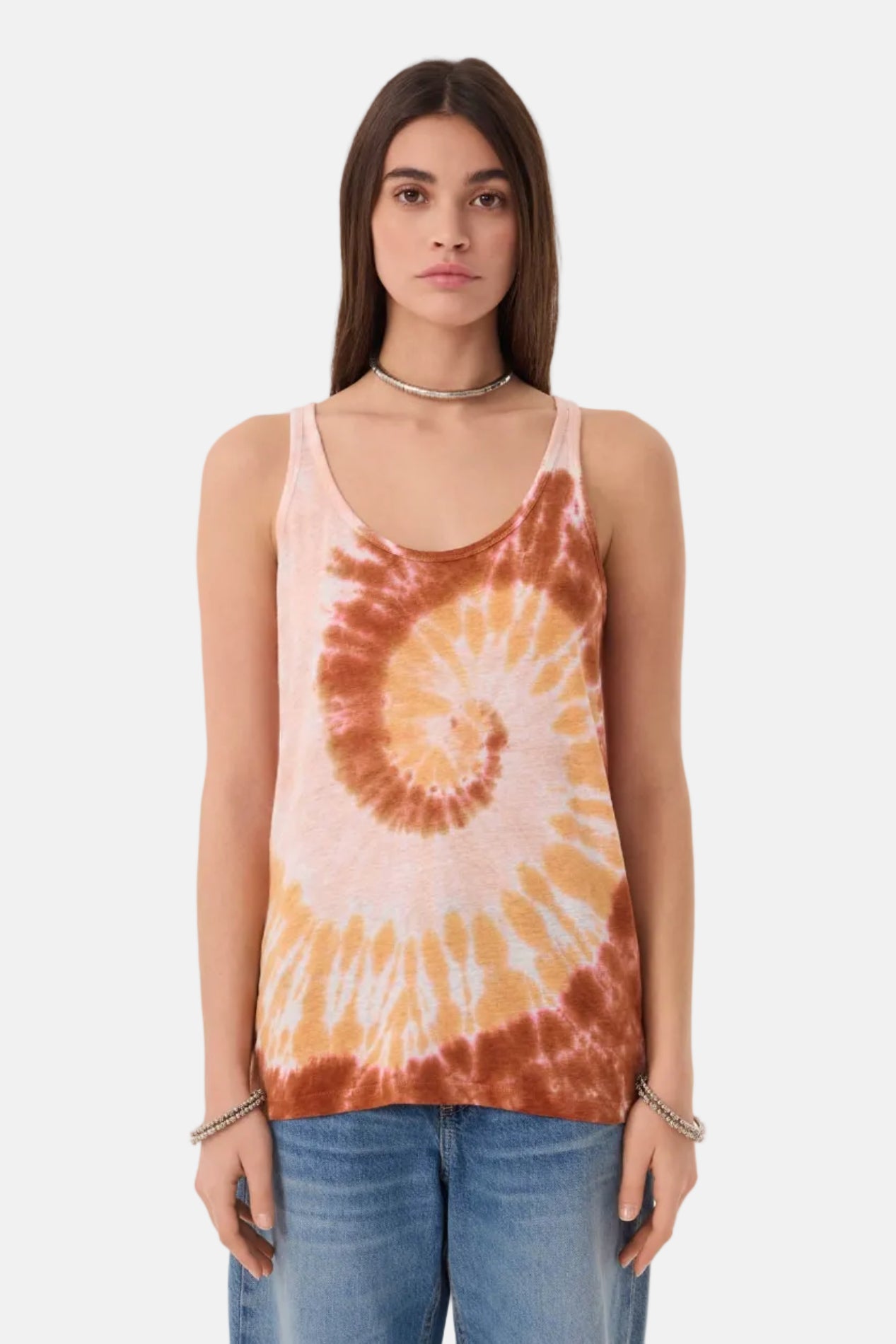 KUJTEN Leinen Tanktop Clay Damen Paris Designer