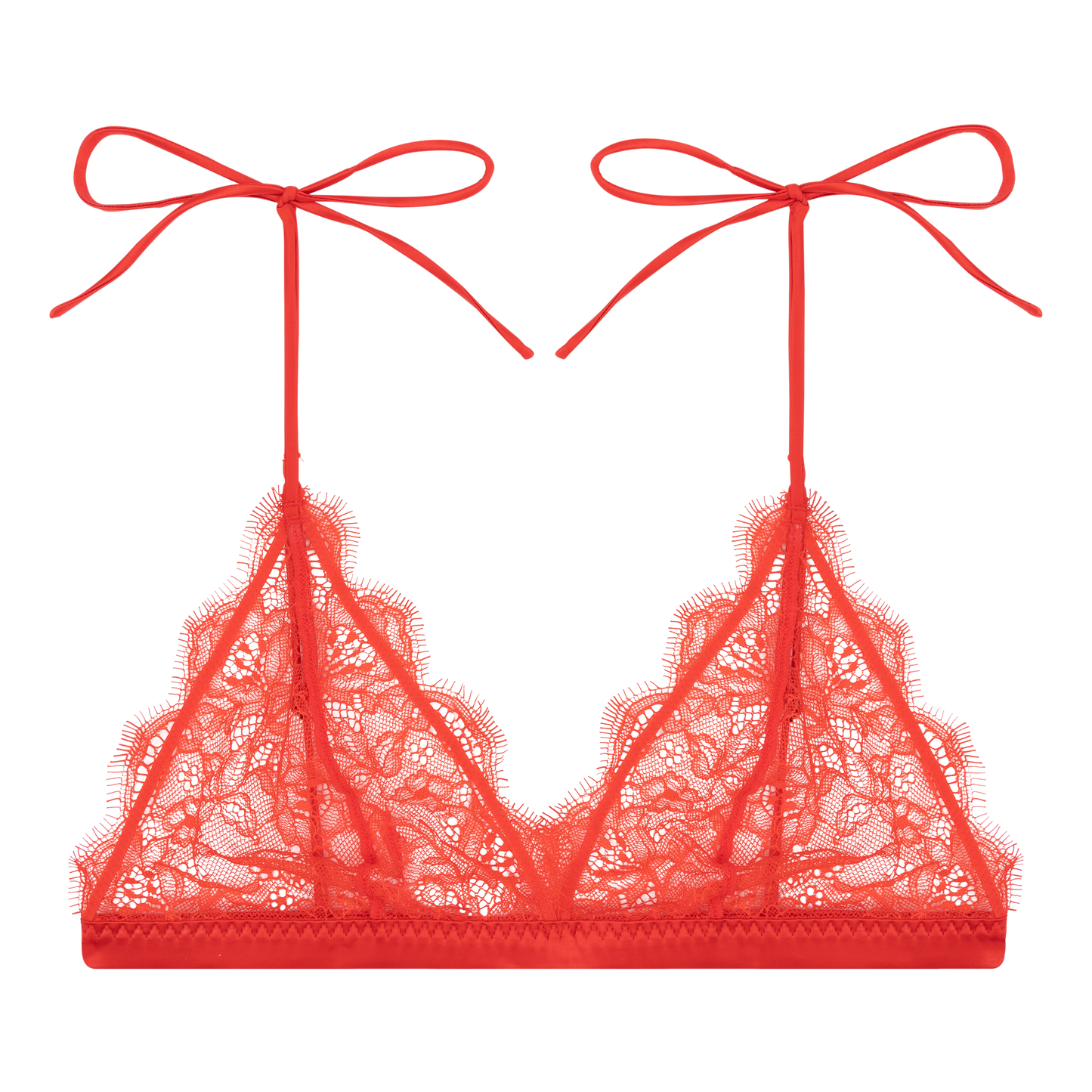 Gwen, Red, Spitzen Bralette