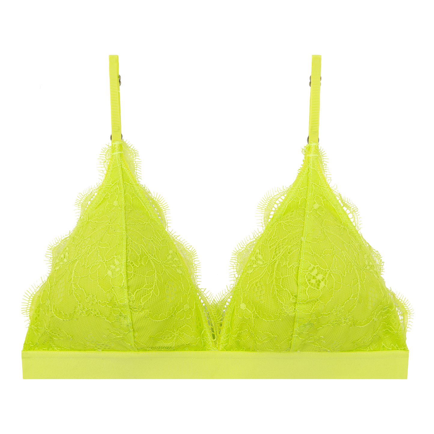 Gwen, Lime, Gepolsterter Bralette