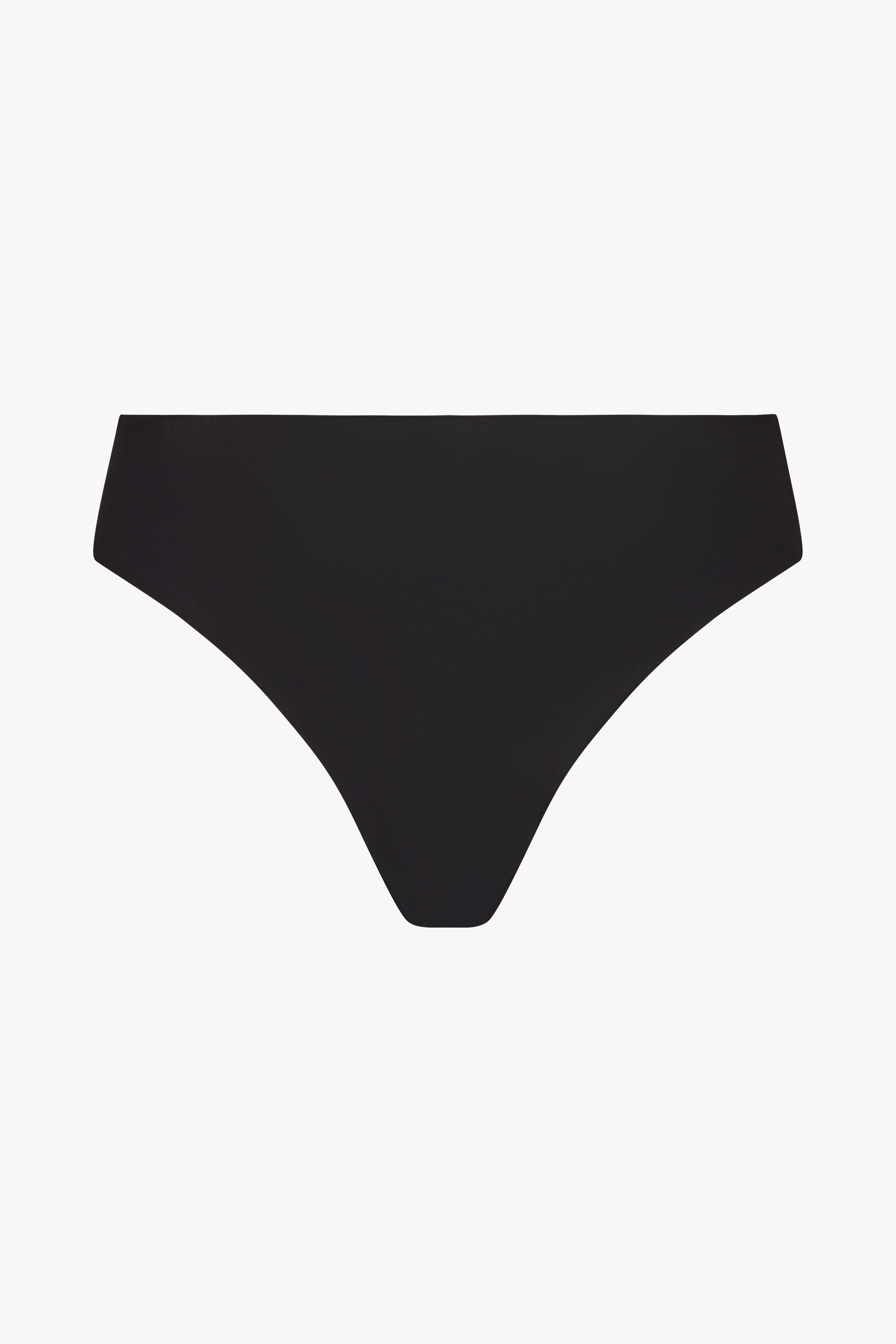 Éterne Low Rise, Black, Thong