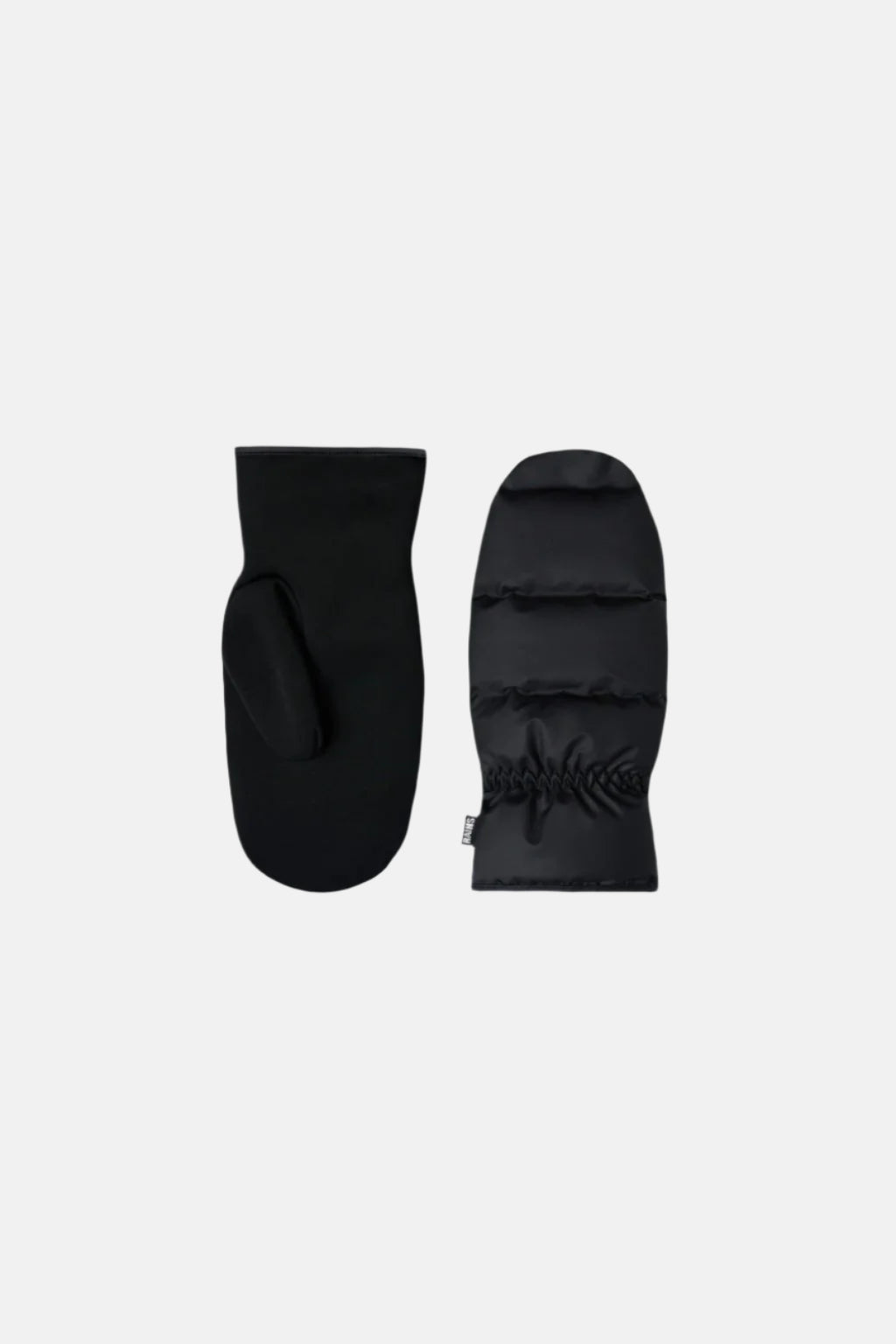 Lohja Puffer Mittens, Black, Gloves