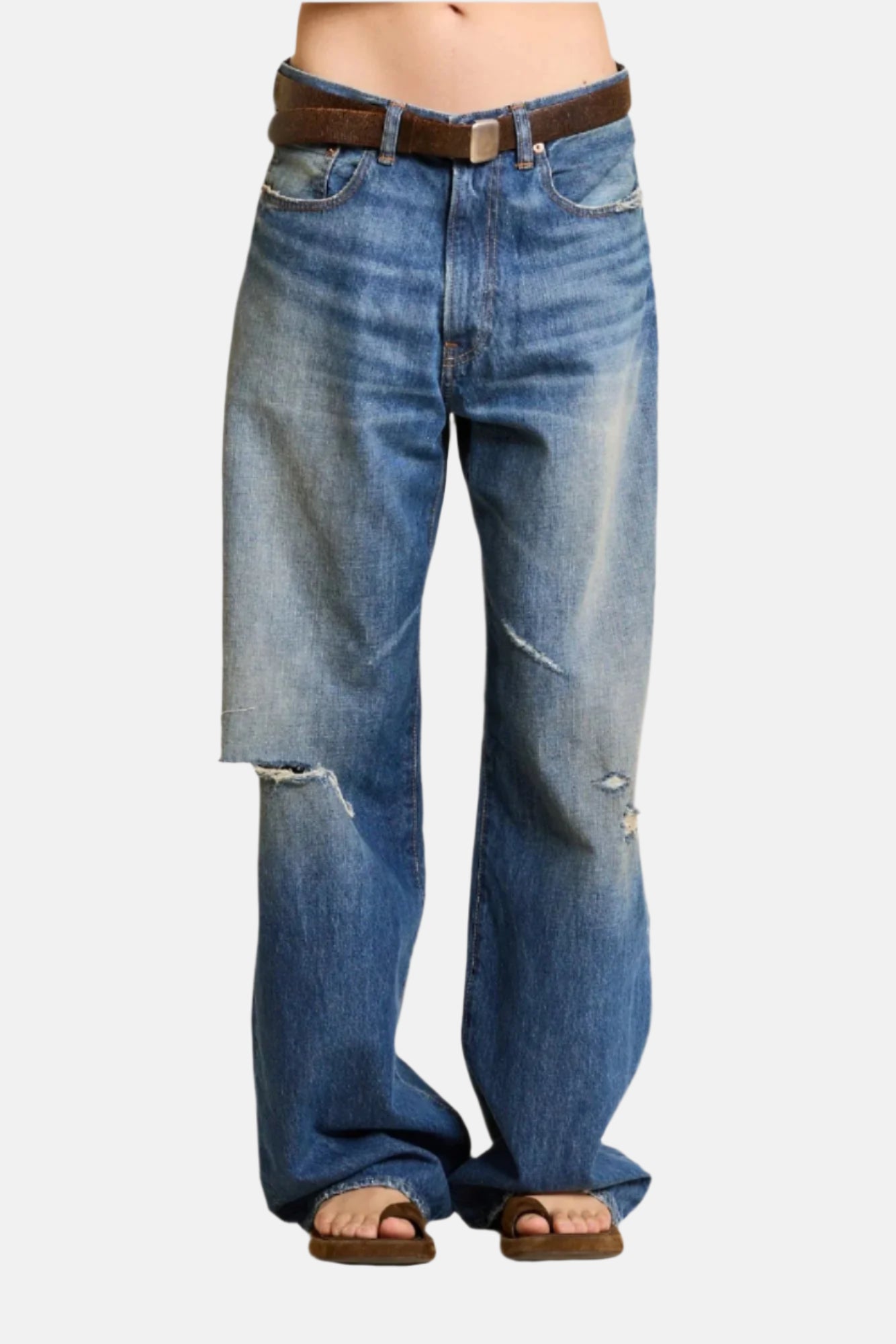 Denimist Teri Wide Leg, Apsley Blue, Jeans