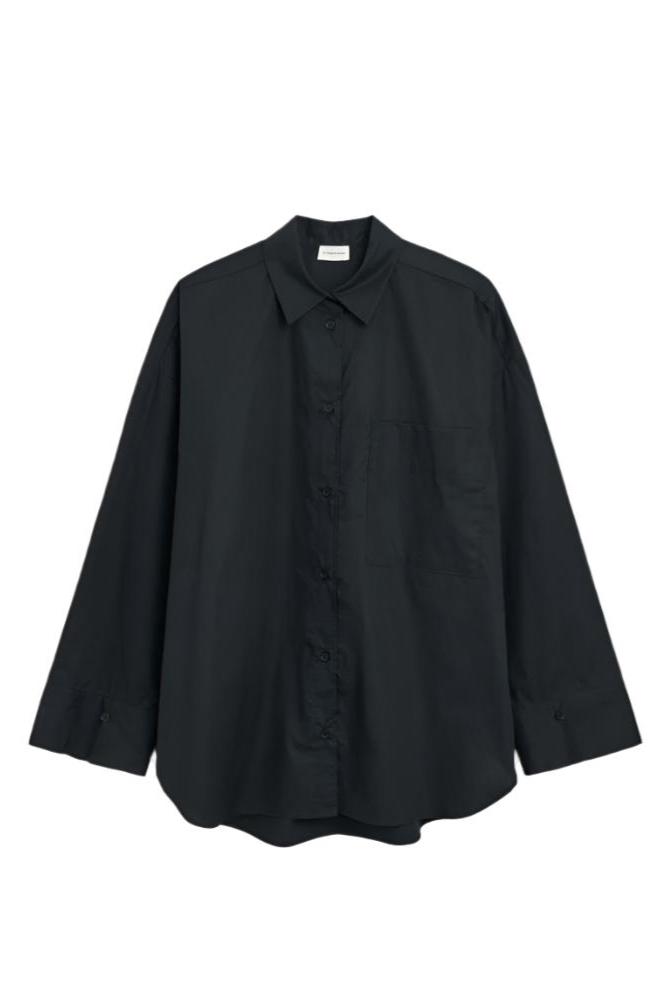 Derris, Black, Hemdbluse
