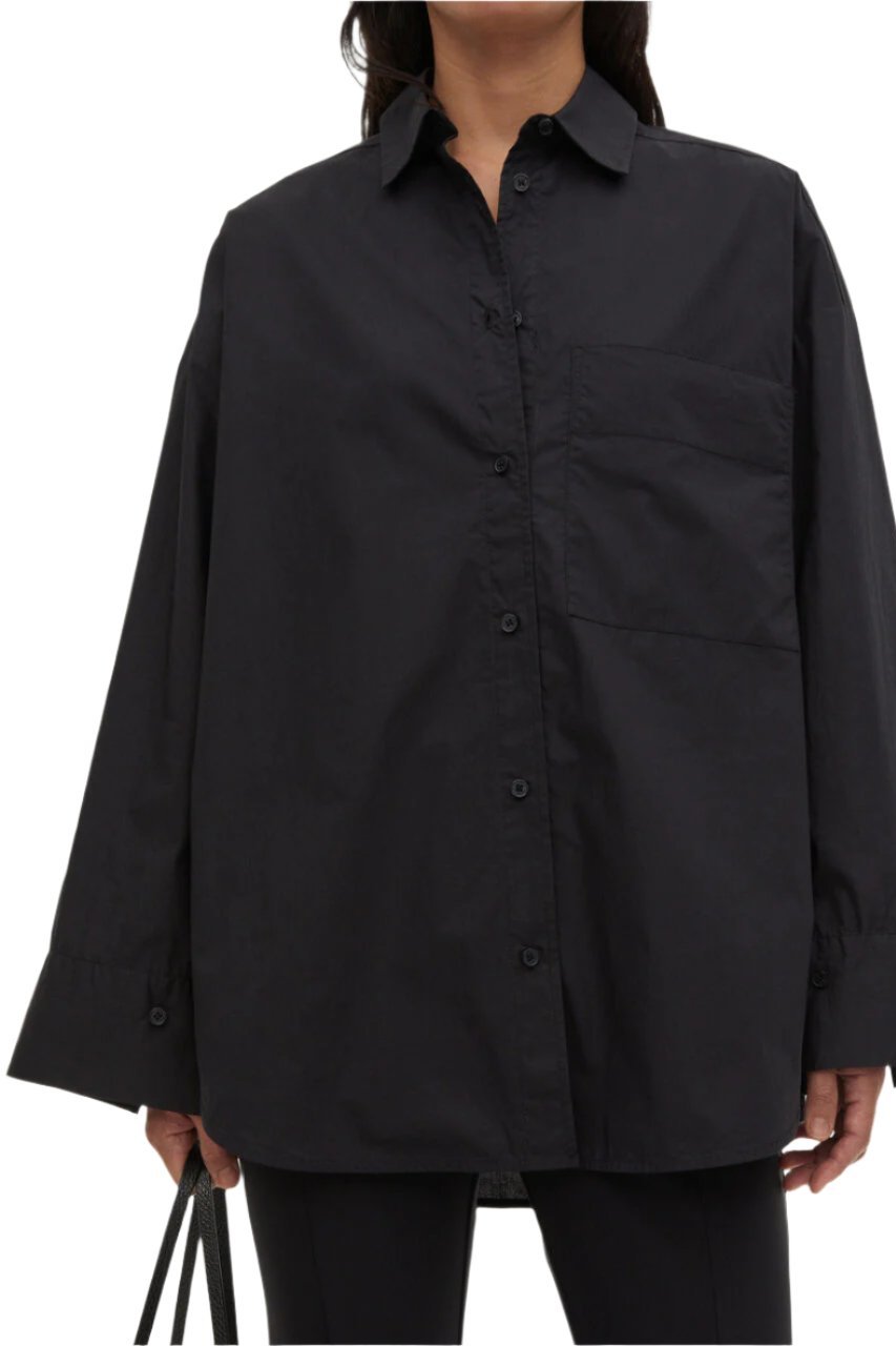 Derris, Black, Hemdbluse