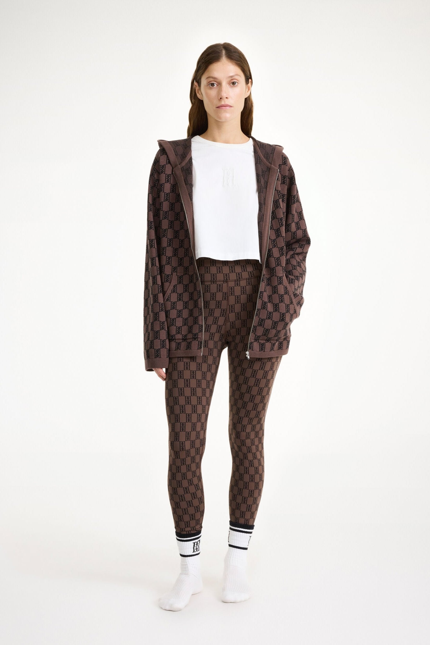 By Malene Birger Polene, Dark Mahogany, Leggings