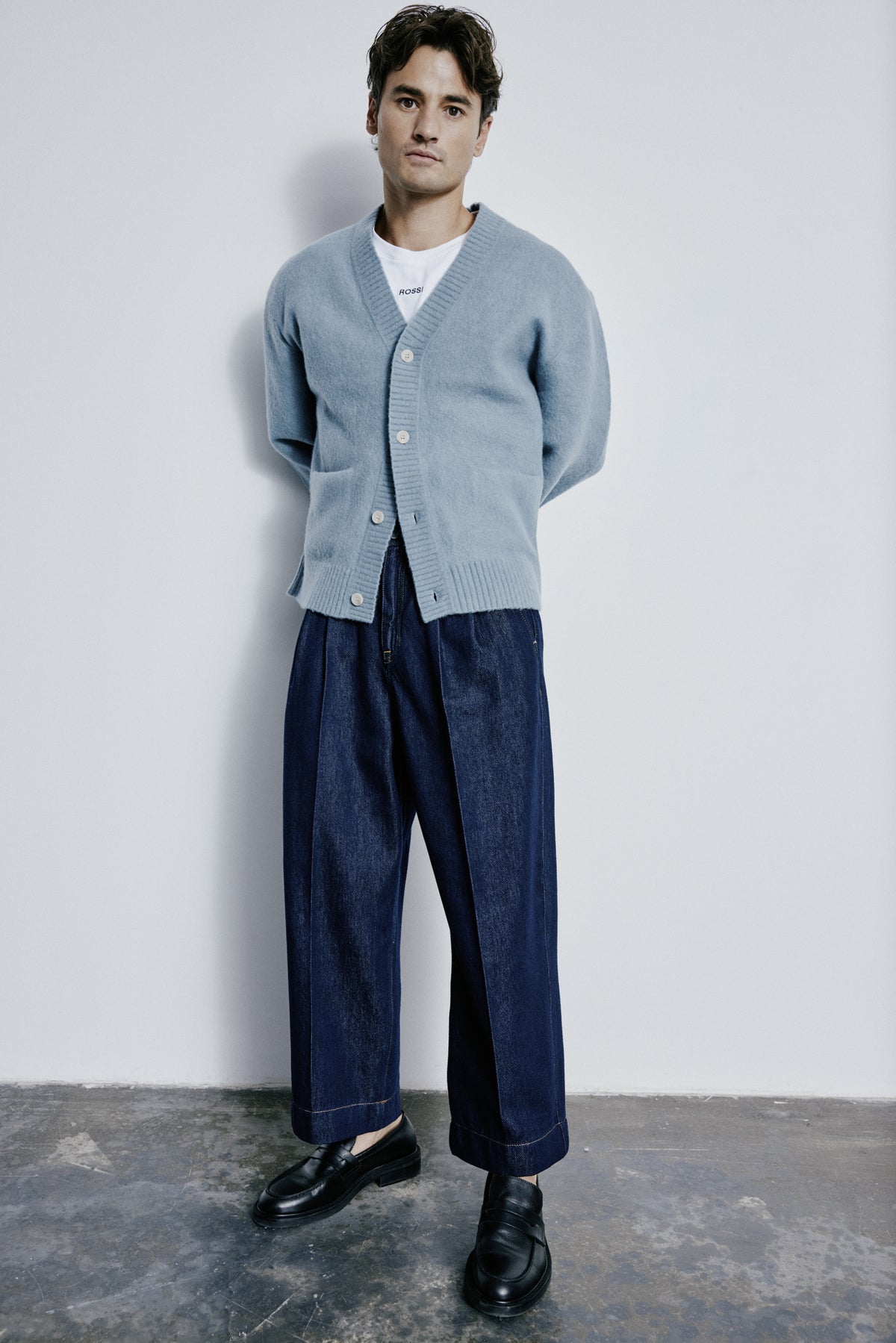 ROSSI Noa Authentic Soft, Marine, Denim