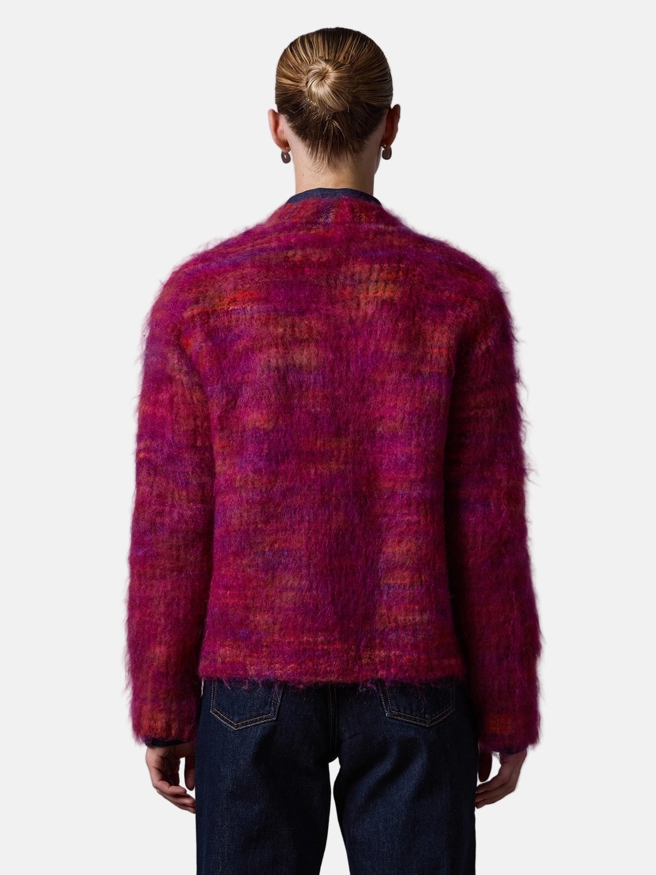 Roberto Collina, Fuxia/Cognac, Cardigan