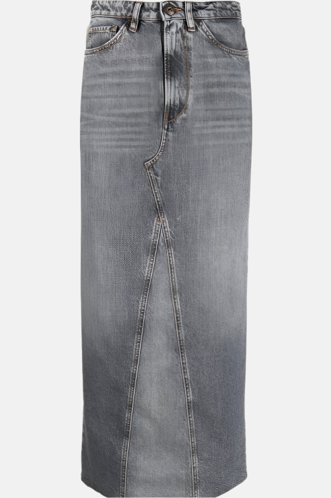 Charlotte, Bronx, denim skirt