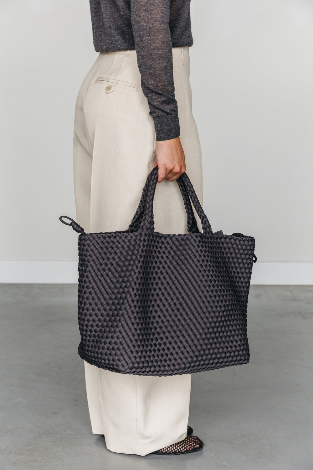 Marrea, Slate Grey, Large Shopper