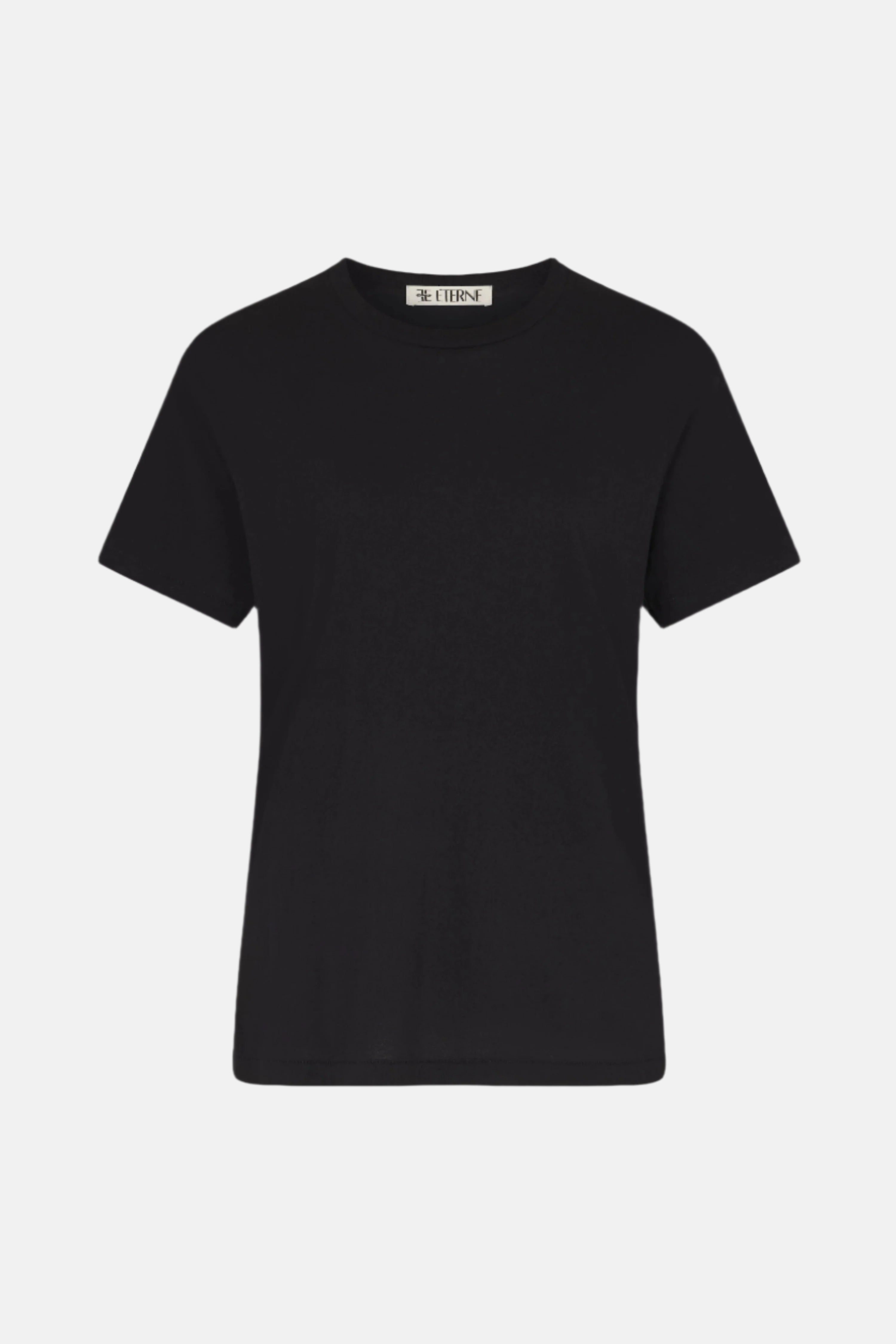 Éterne Short Sleeve, Black, Boyfriend Shirt