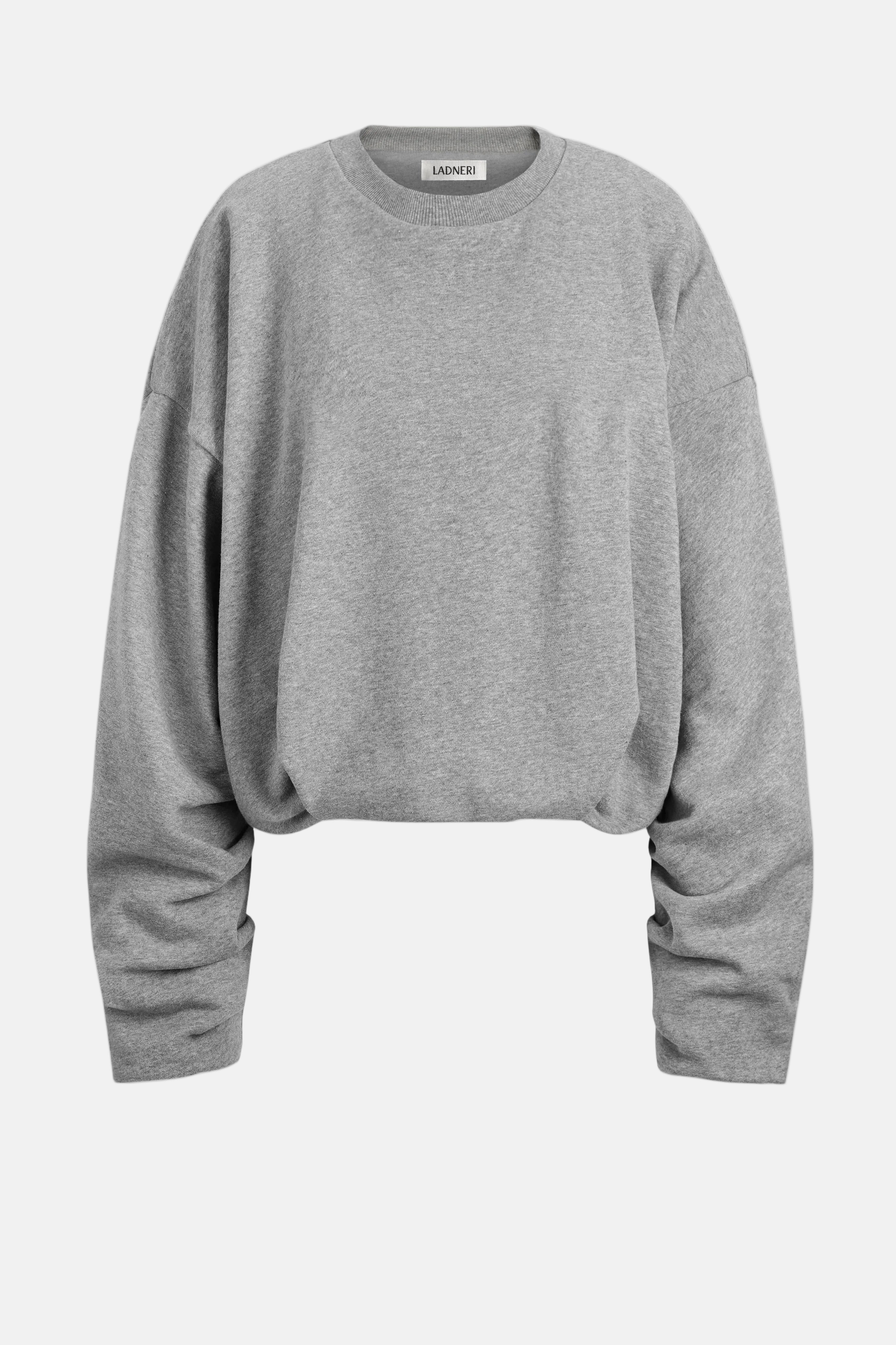 Ladneri Nick, Grey Melange, Sweatshirt