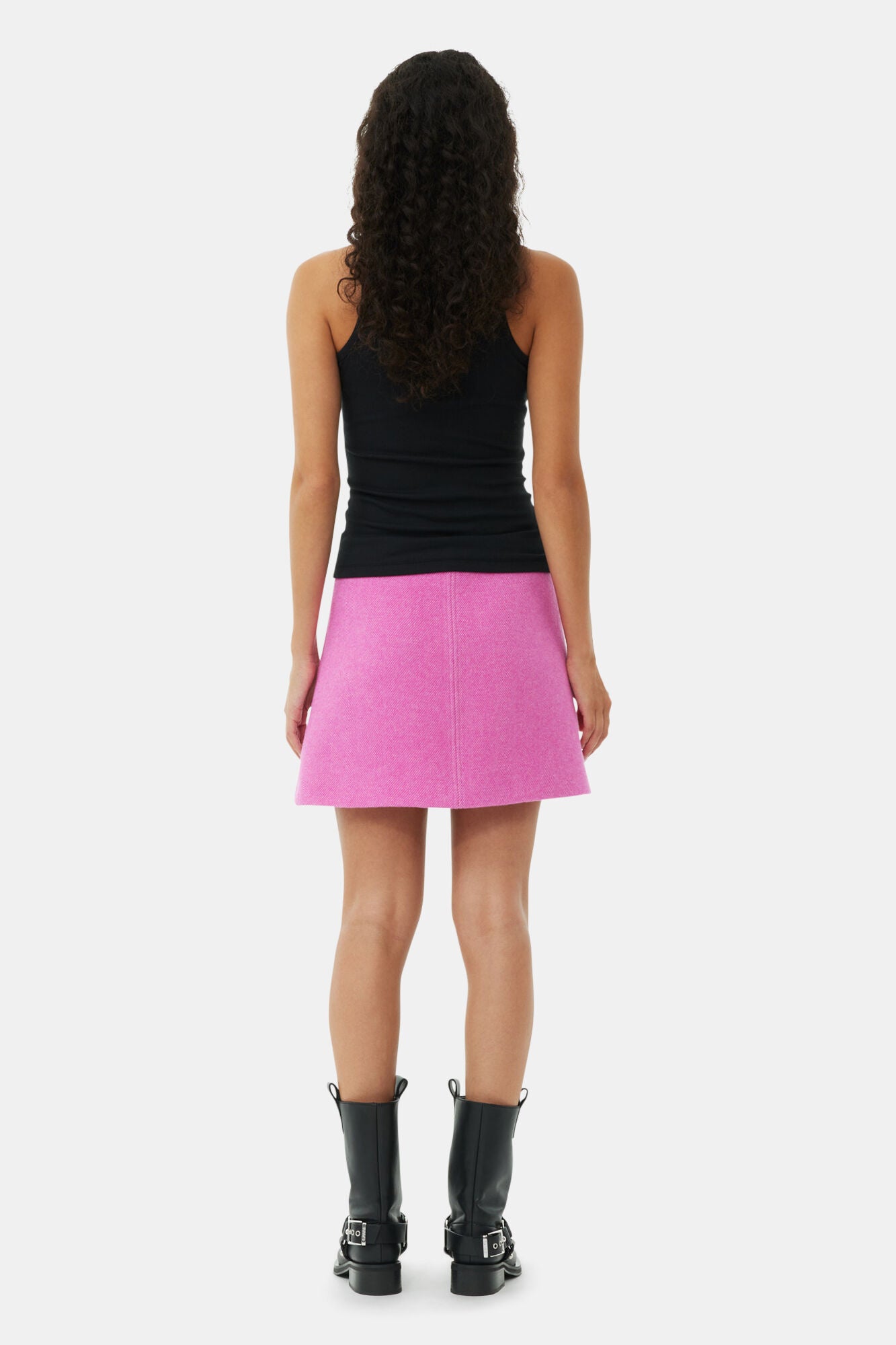 GANNI Soft Cotton, Black, Tank Top