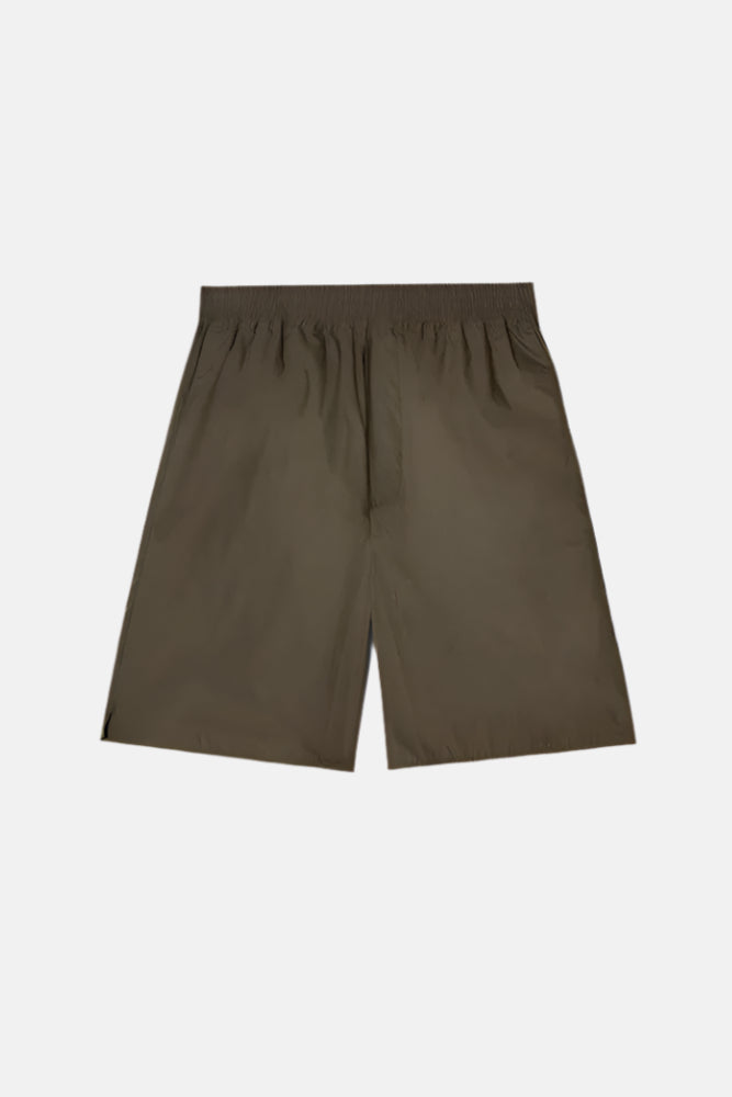 Teurn Studios Relaxed Poplin, Khaki, Shorts