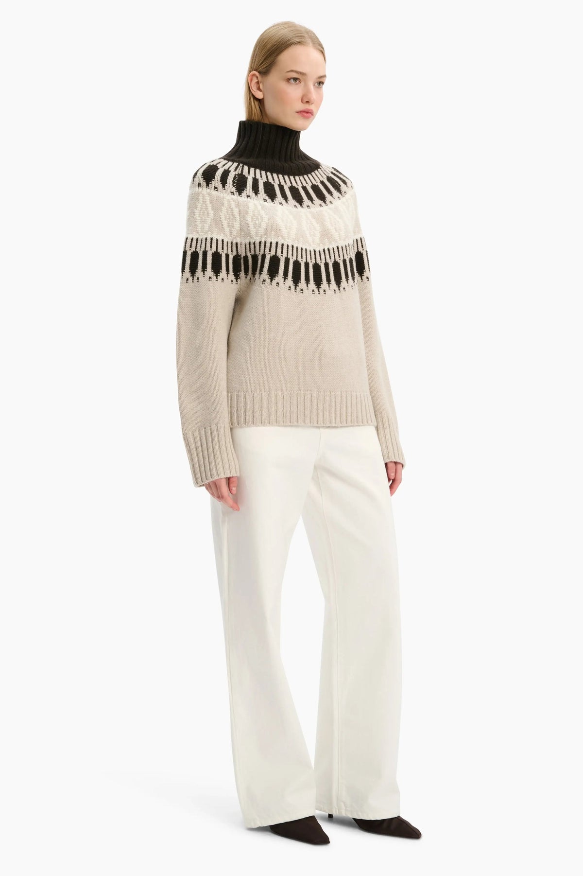 Arch4 Whistler Sweater in Chai/Brown/Ivory, Ansicht 2