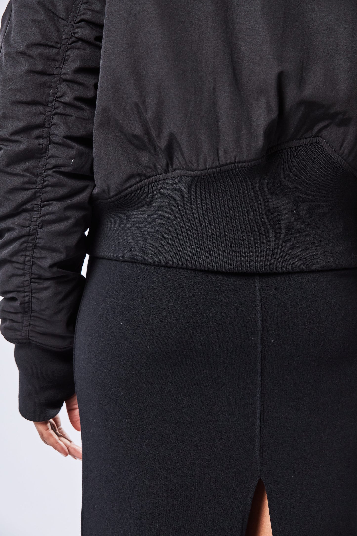W J 204, Black, Bomberjacke