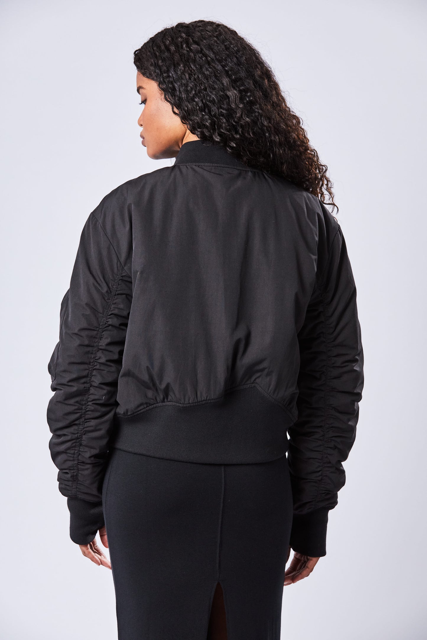 W J 204, Black, Bomberjacke