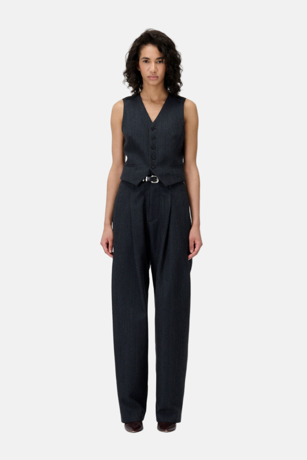 IRO Benyo, Dark Navy / Grey, Weste