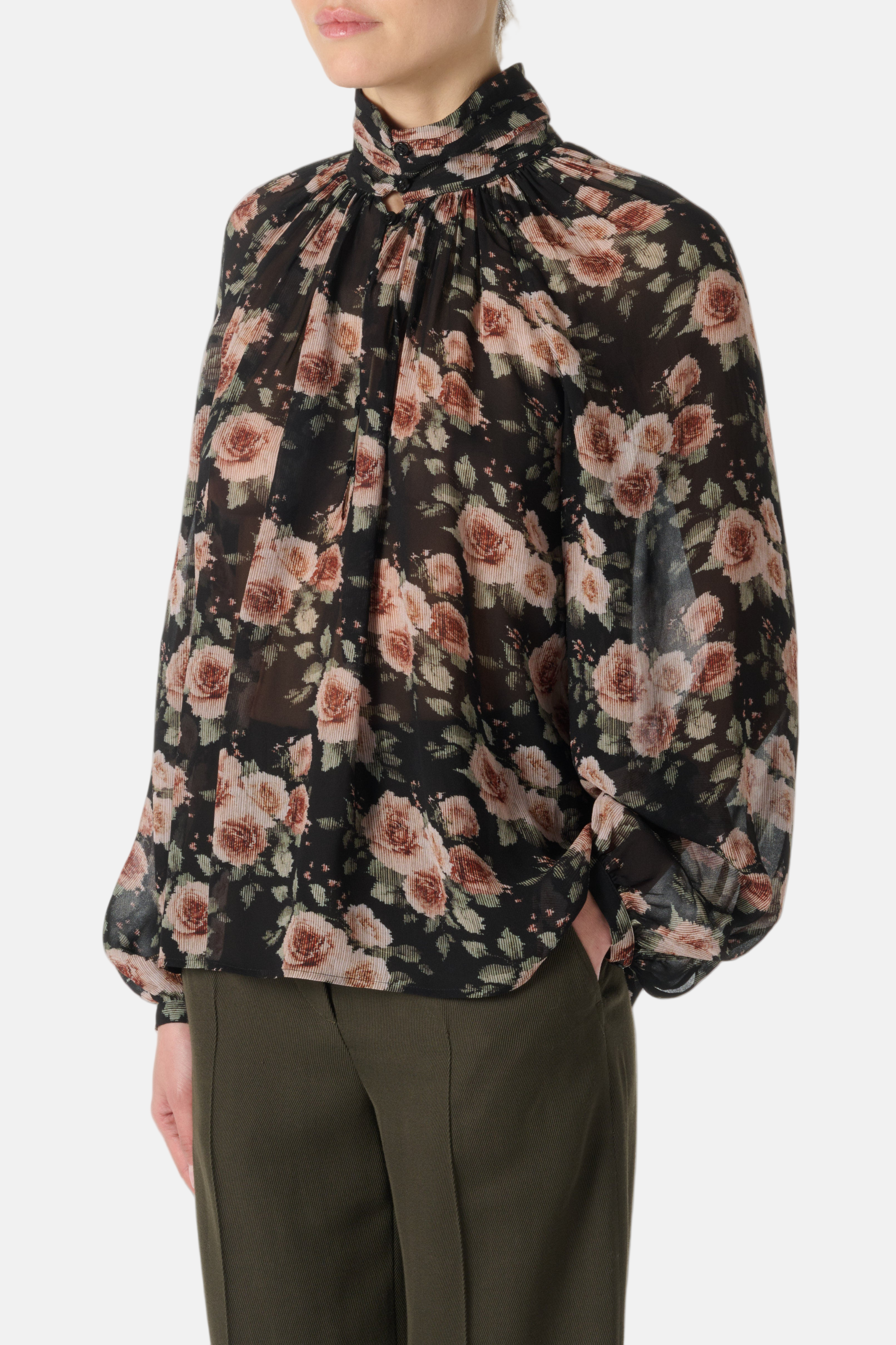 IRO Lazula, Black Roses, Top