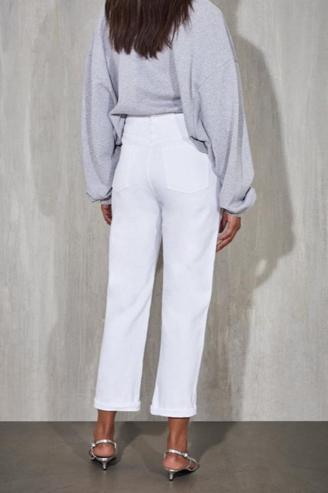 3x1 Sabina Girlfriend-Core, Optic White, Jeans