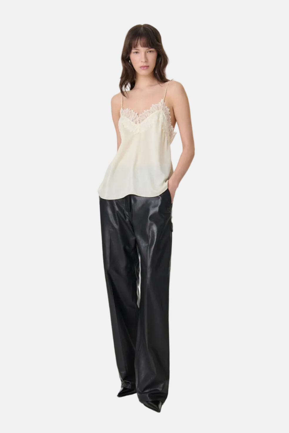 IRO Newin Vanilla Butter Top in Creme – Ansicht 3