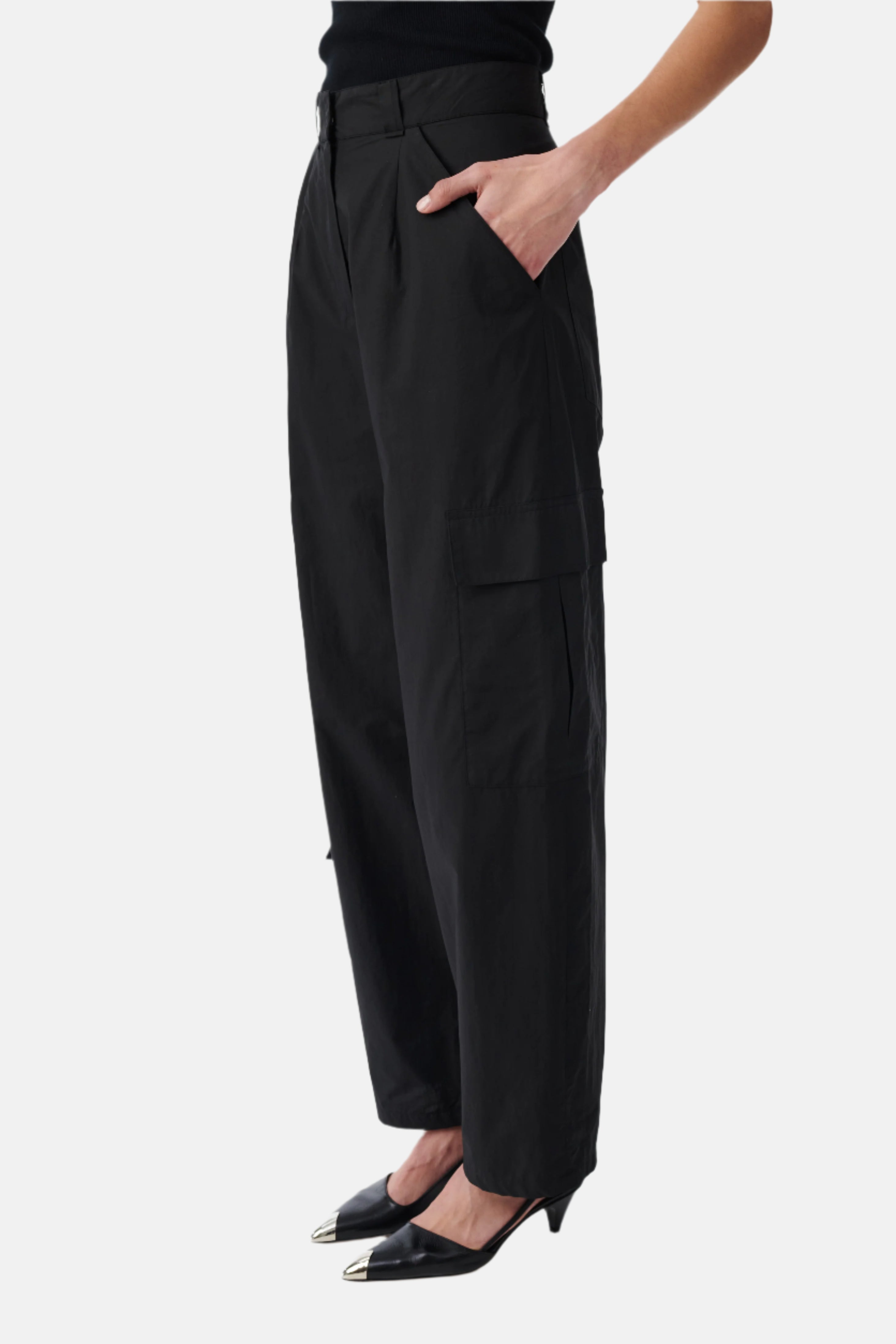 IRO Ombly, Schwarz, Hose