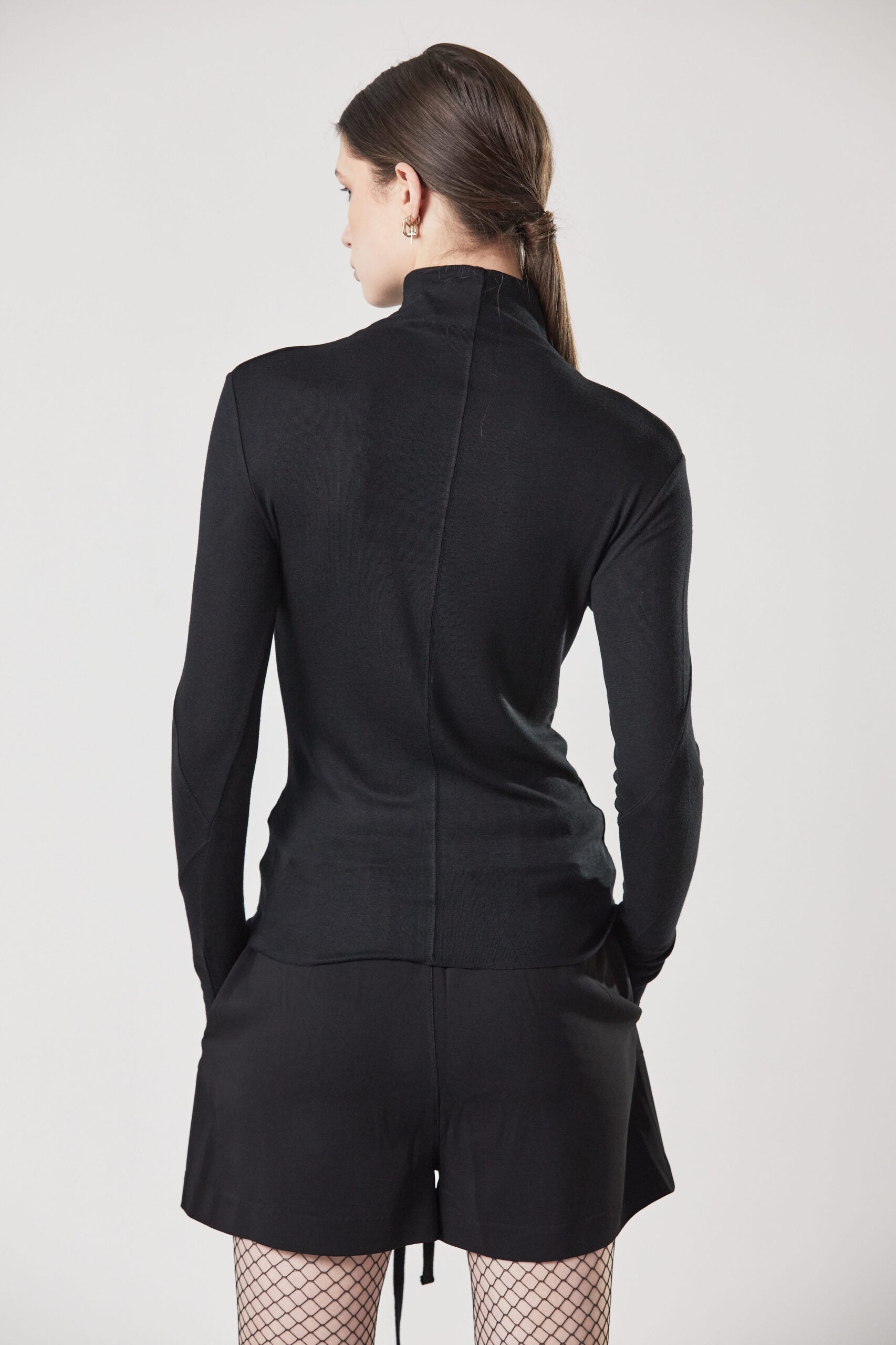 Thom/Krom W TS 532, Black, Longsleeve