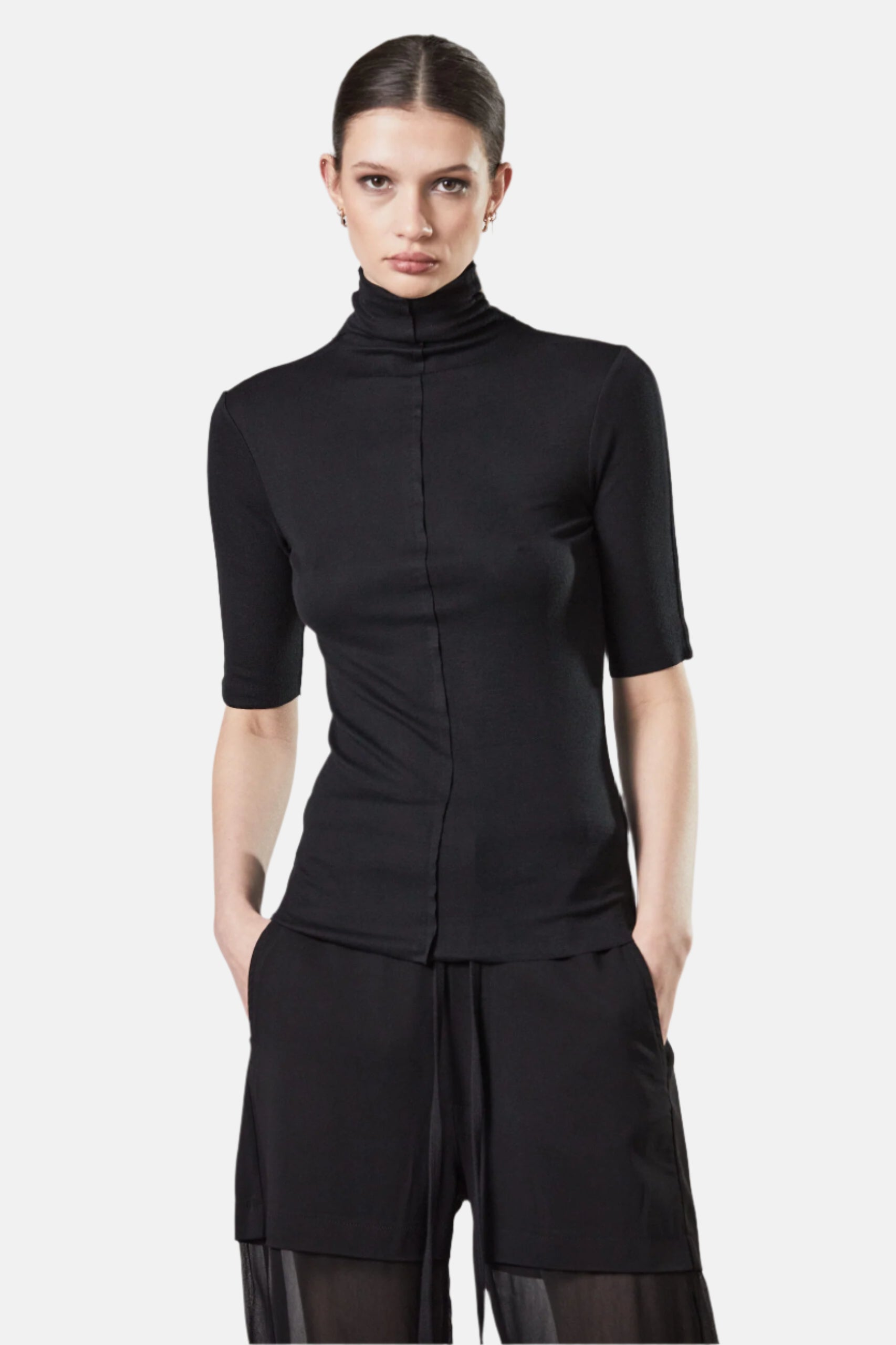Thom/Krom W TS 533, Black, Shirt