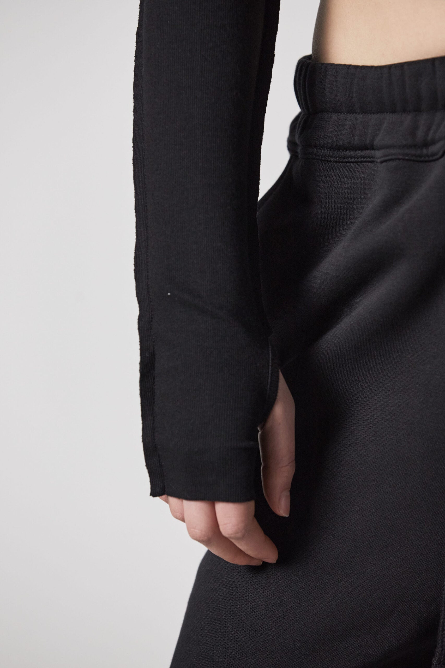 Thom/Krom W TS 534, Black, Sweat Shirt