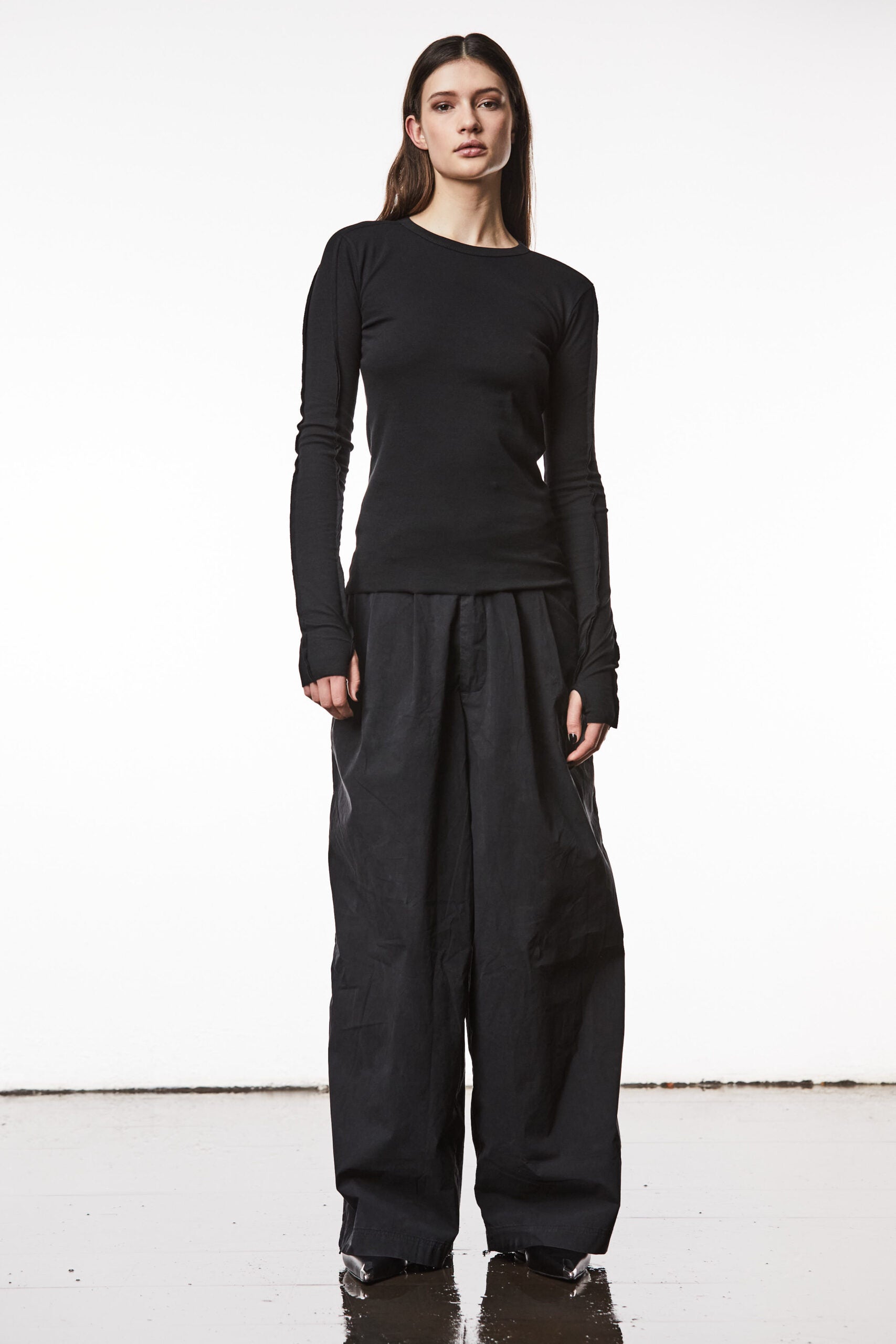 Thom/Krom W TS 561, Black, Sweatshirt