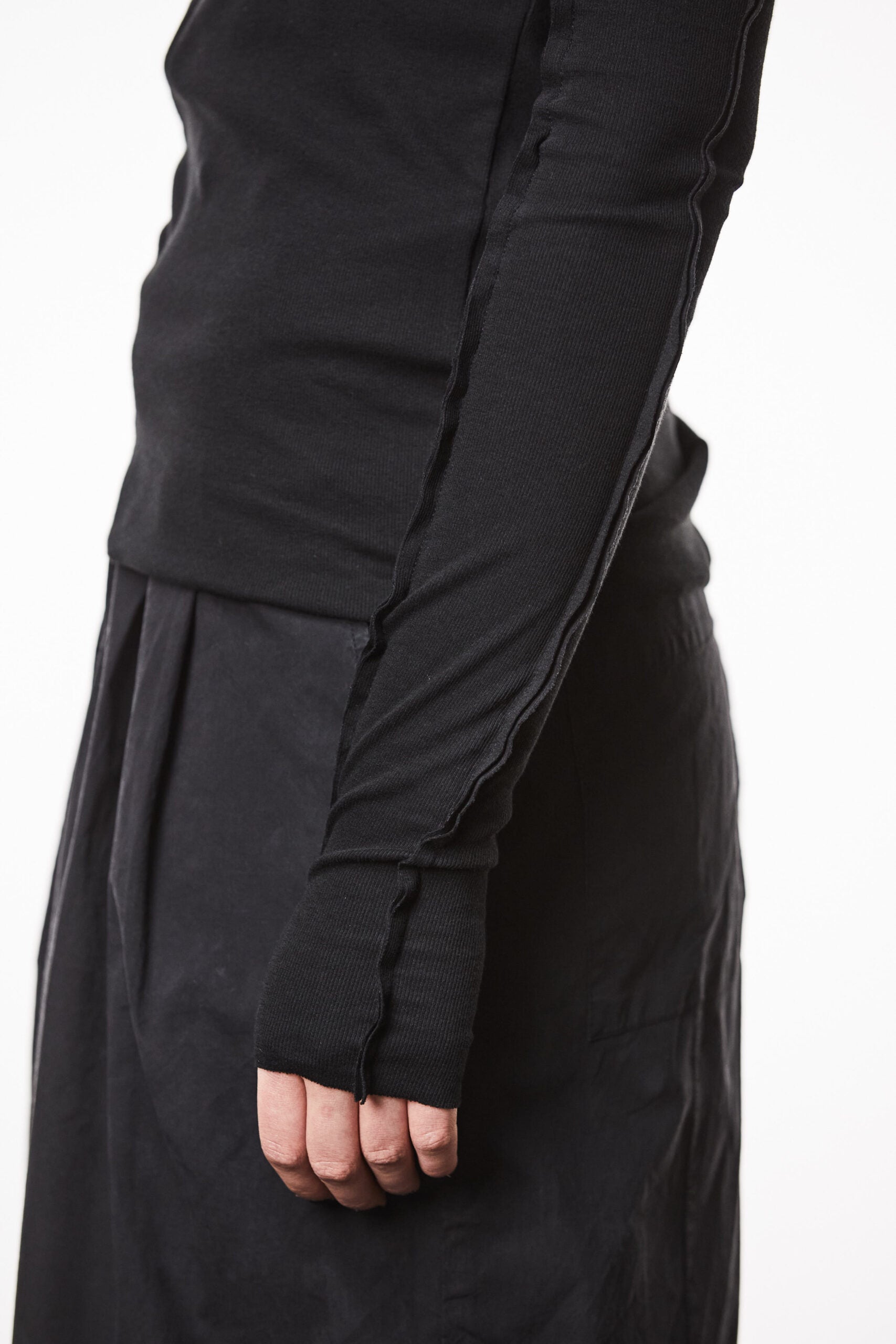 Thom/Krom W TS 561, Black, Sweatshirt