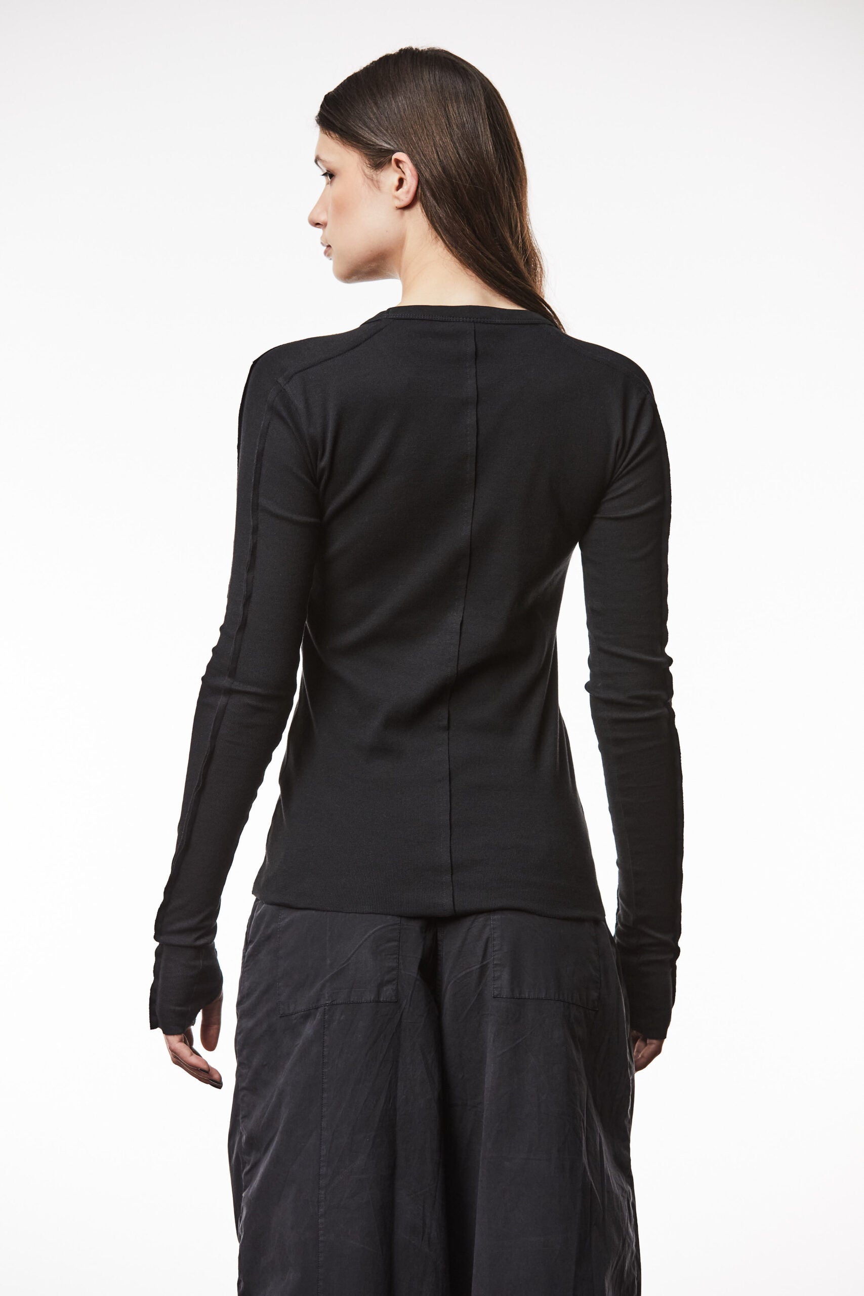 Thom/Krom W TS 561, Black, Sweatshirt