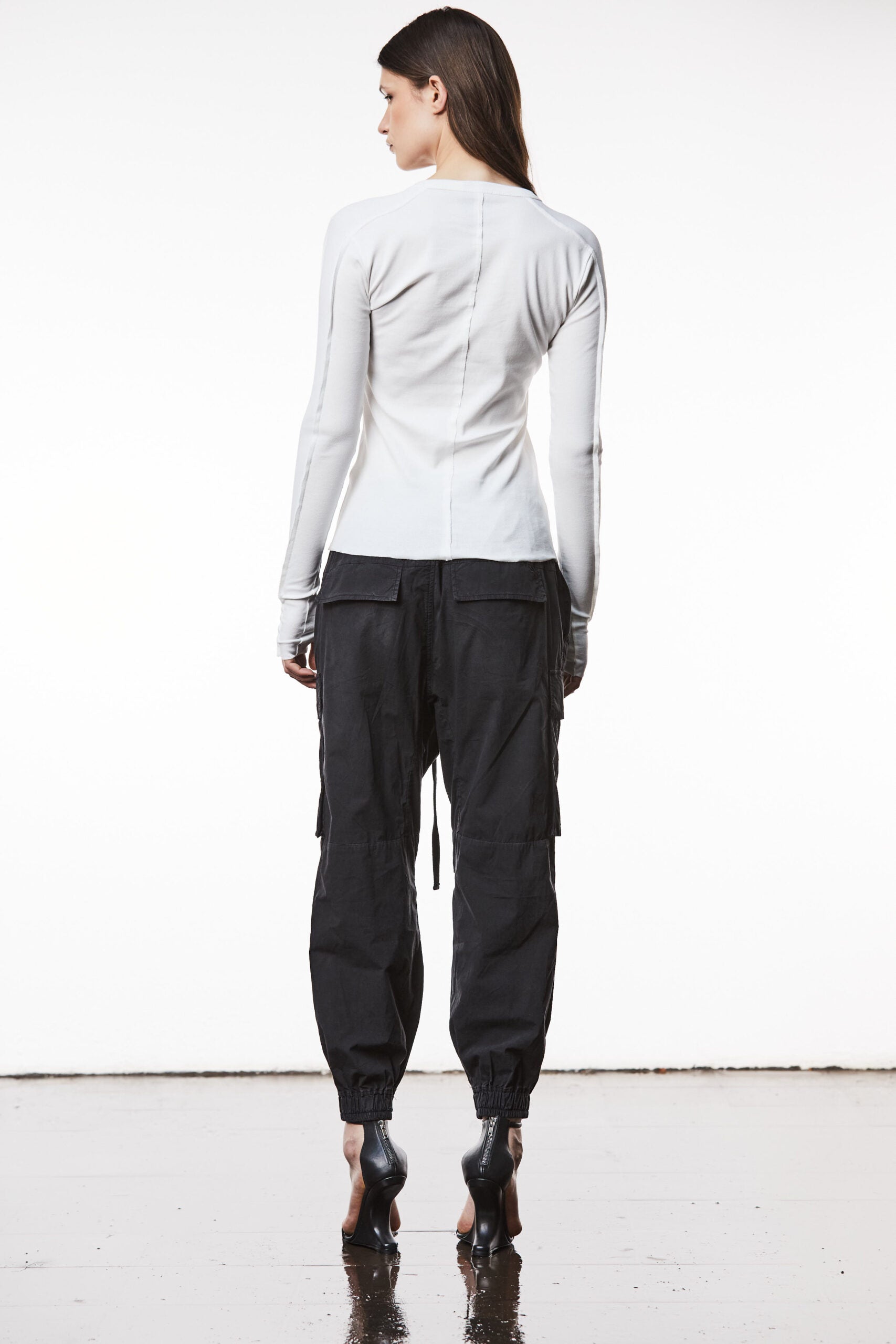 Thom/Krom W TS 561, Off White, Sweatshirt