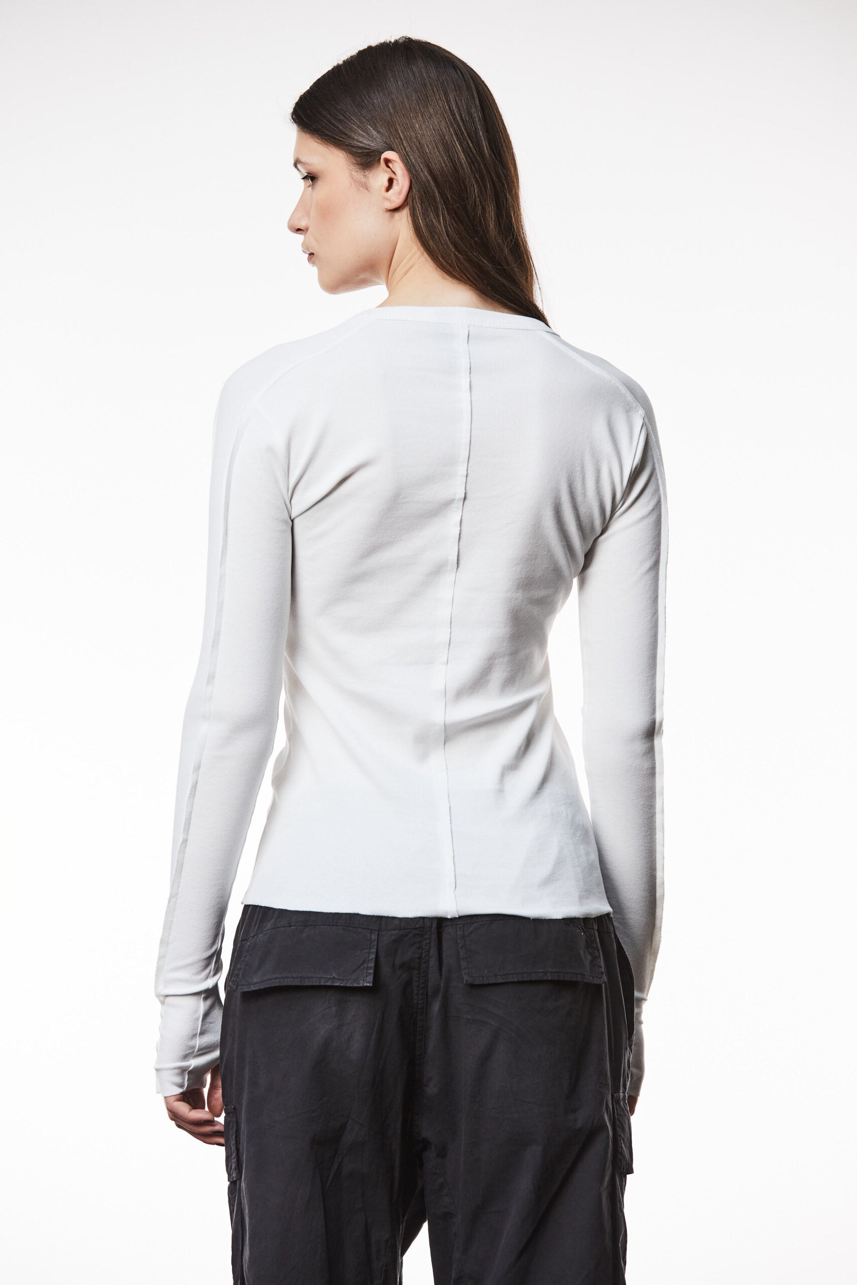 Thom/Krom W TS 561, Off White, Sweatshirt