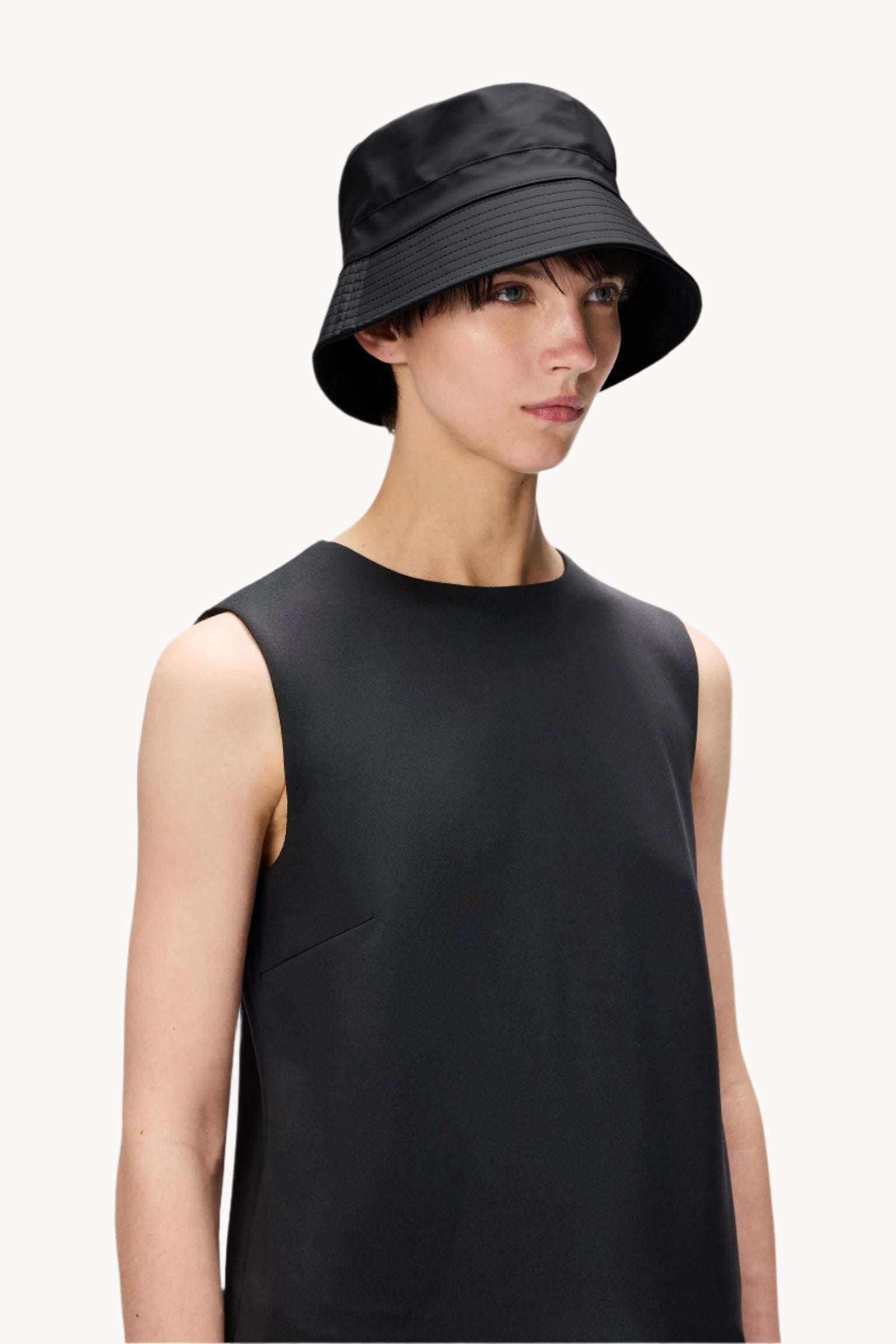 Bucket Hat W2, Black, Hat